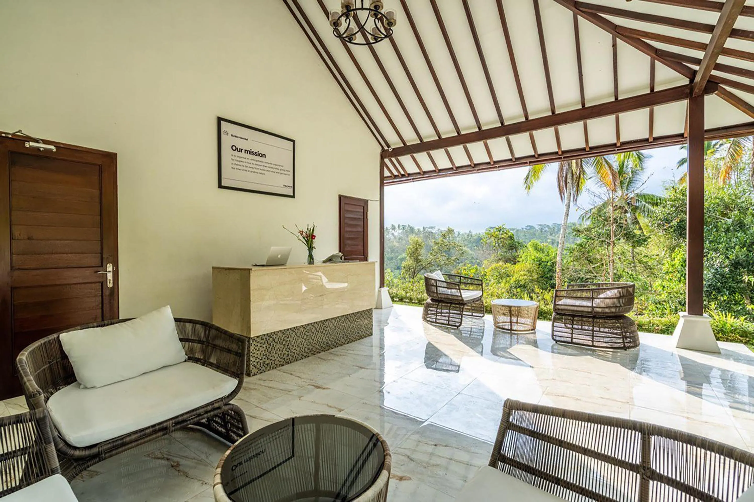 Lobby or reception in Bubble Hotel Bali Ubud - Adults Only