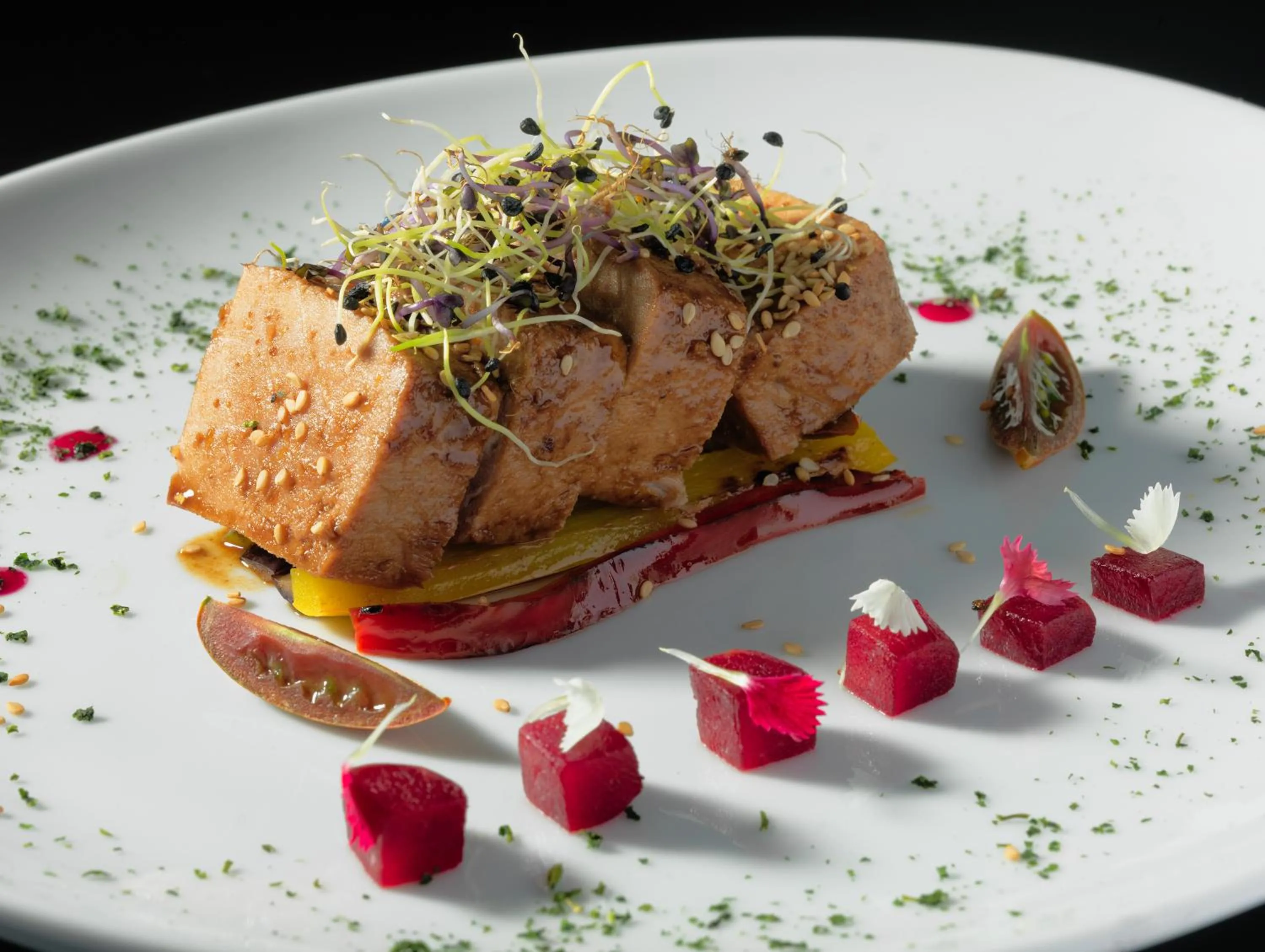 Food close-up in Boutique Hotel H10 Blue Mar - Adults Only