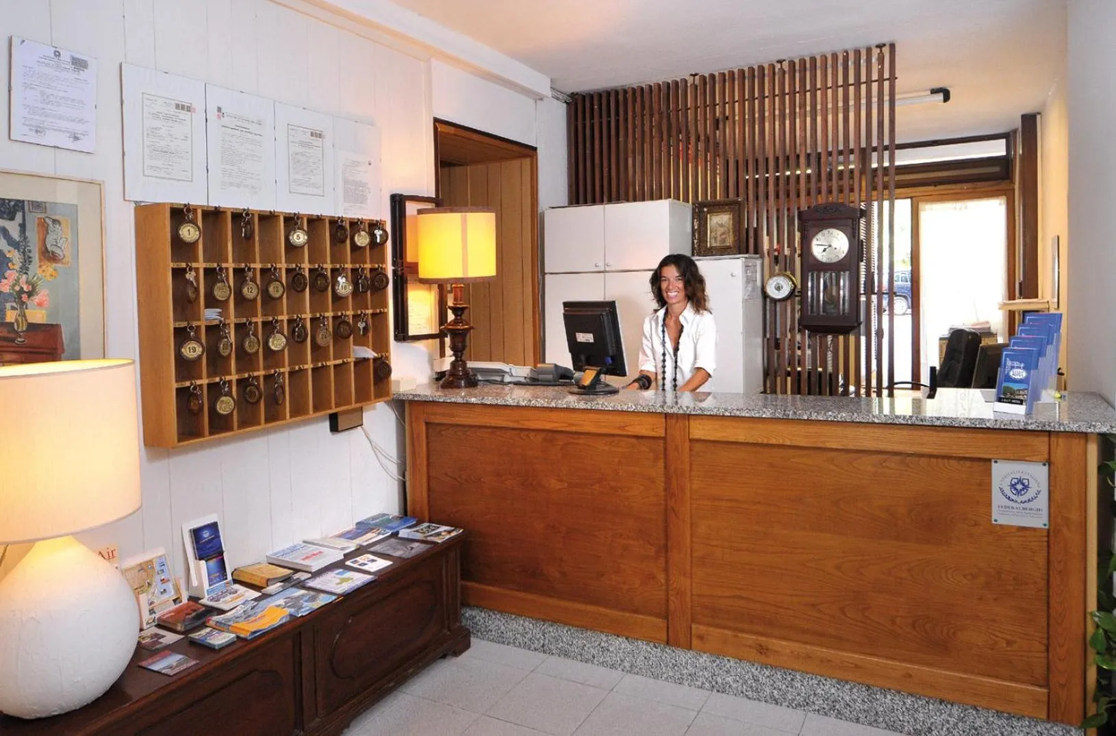 Lobby or reception in Hotel Lilly