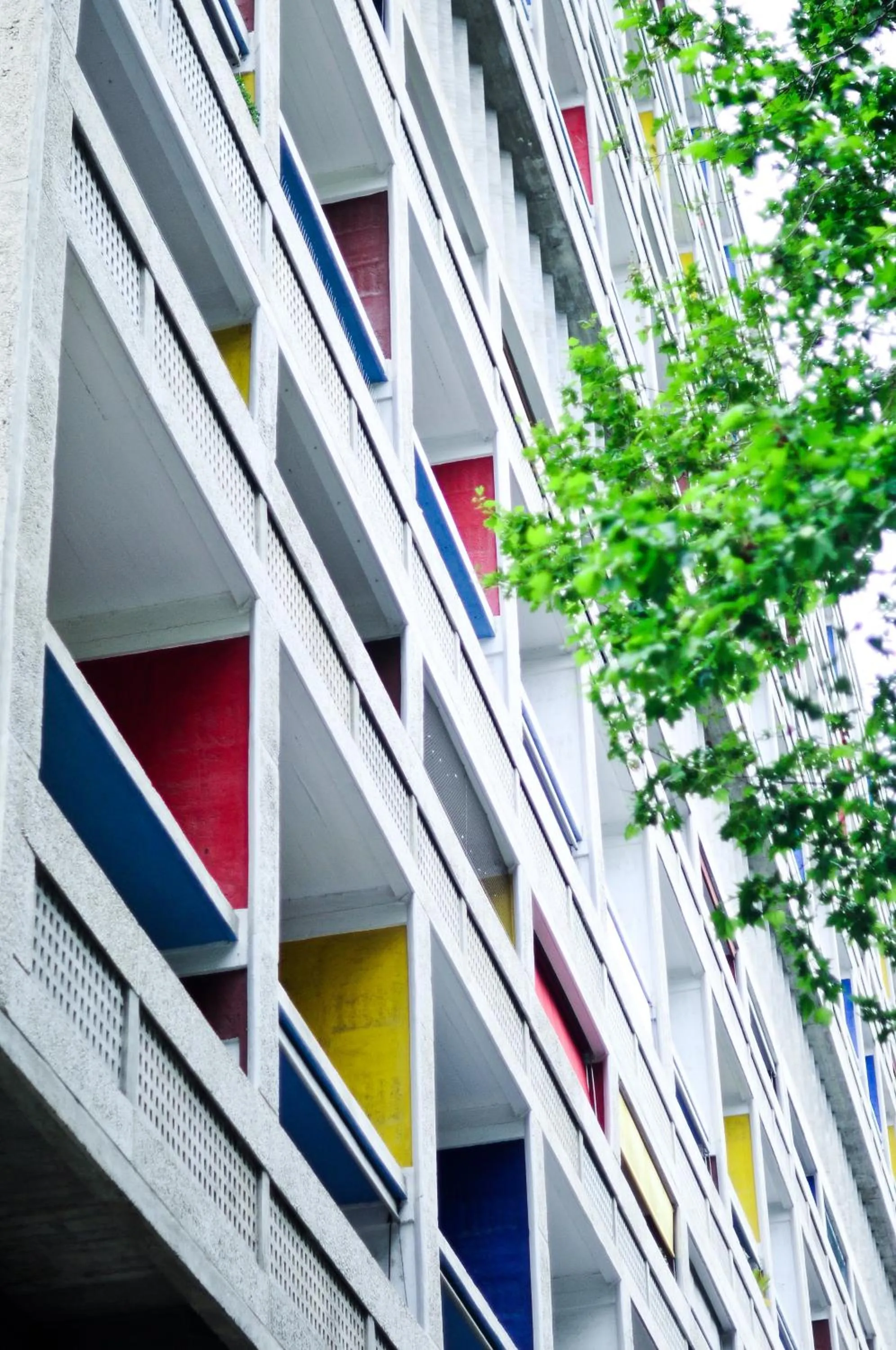 Balcony/Terrace in Hotel le Corbusier