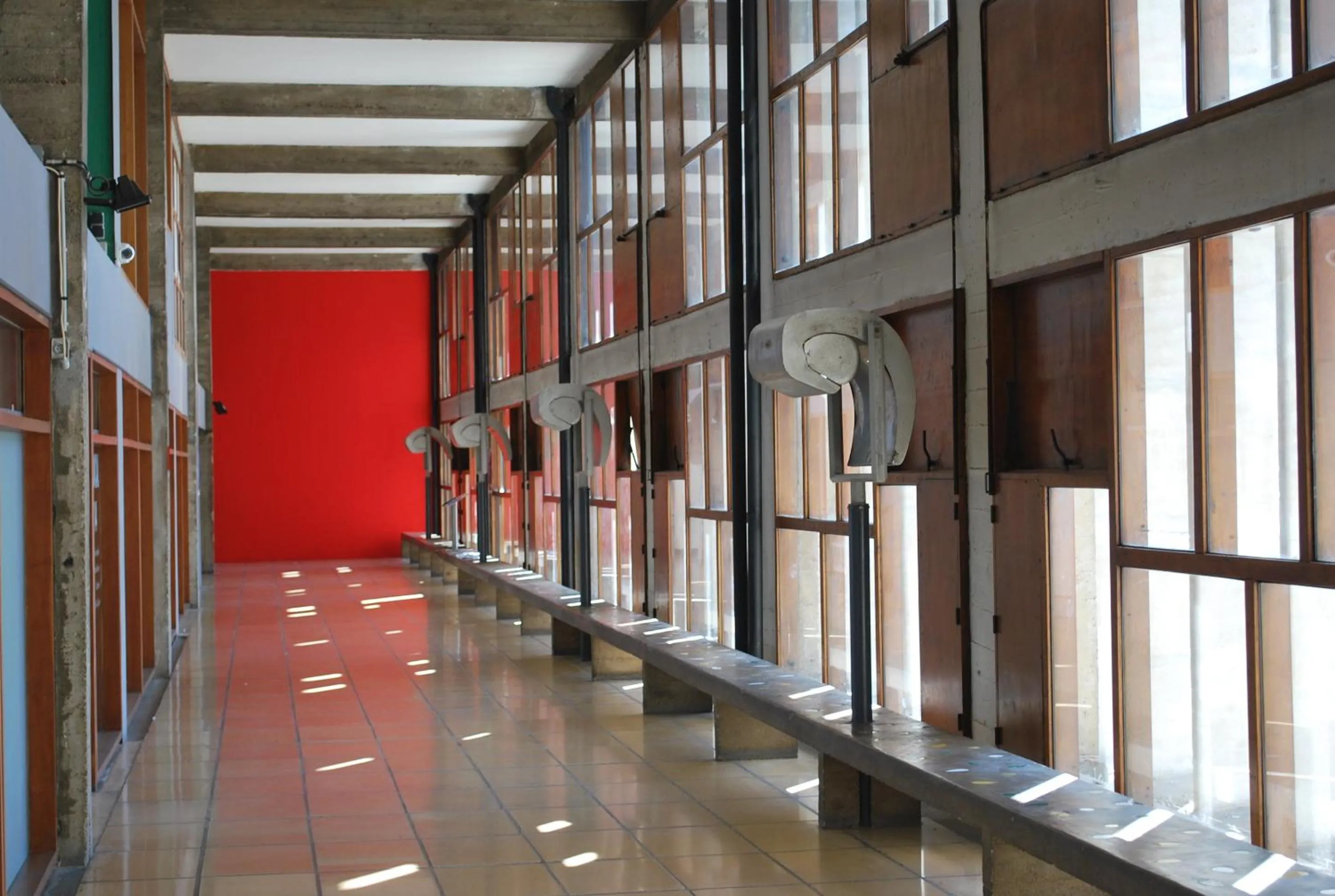 Decorative detail in Hotel le Corbusier