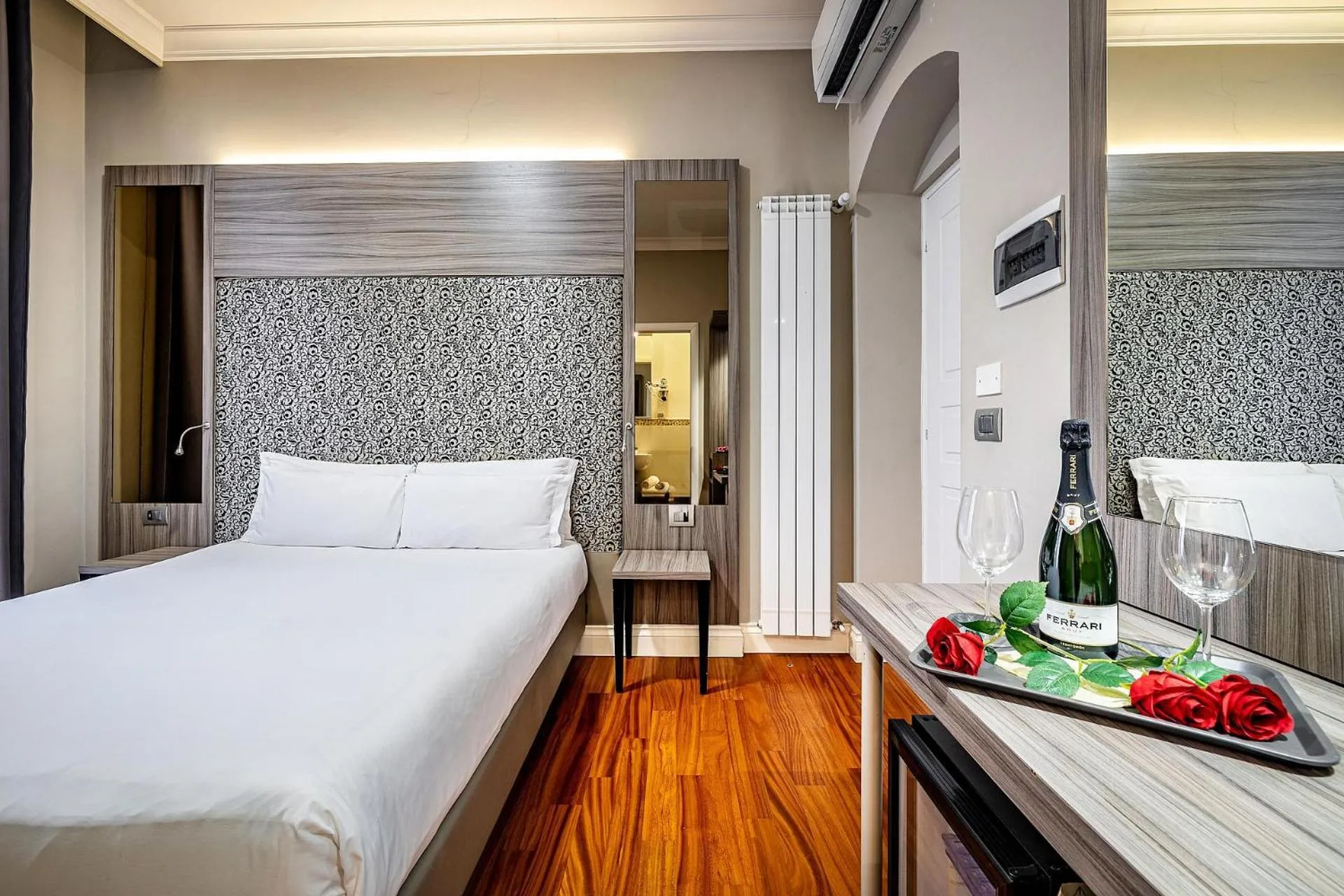 Bed in B&B Residenza le Fonticine