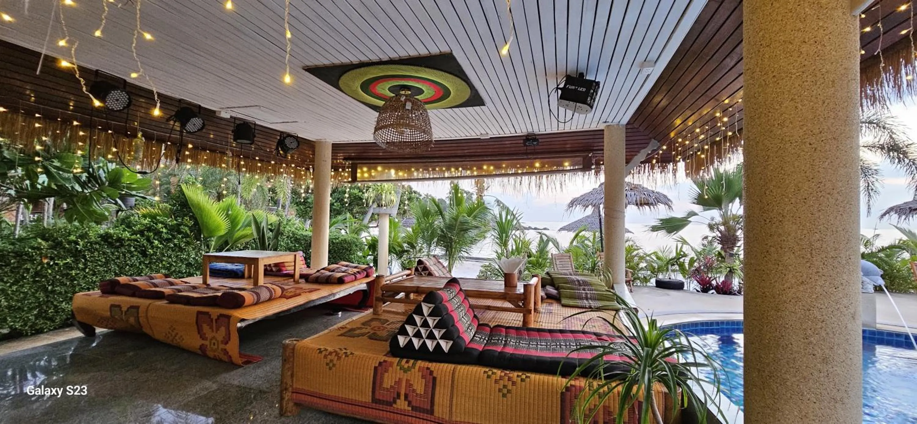 Pool view in Sense Asia