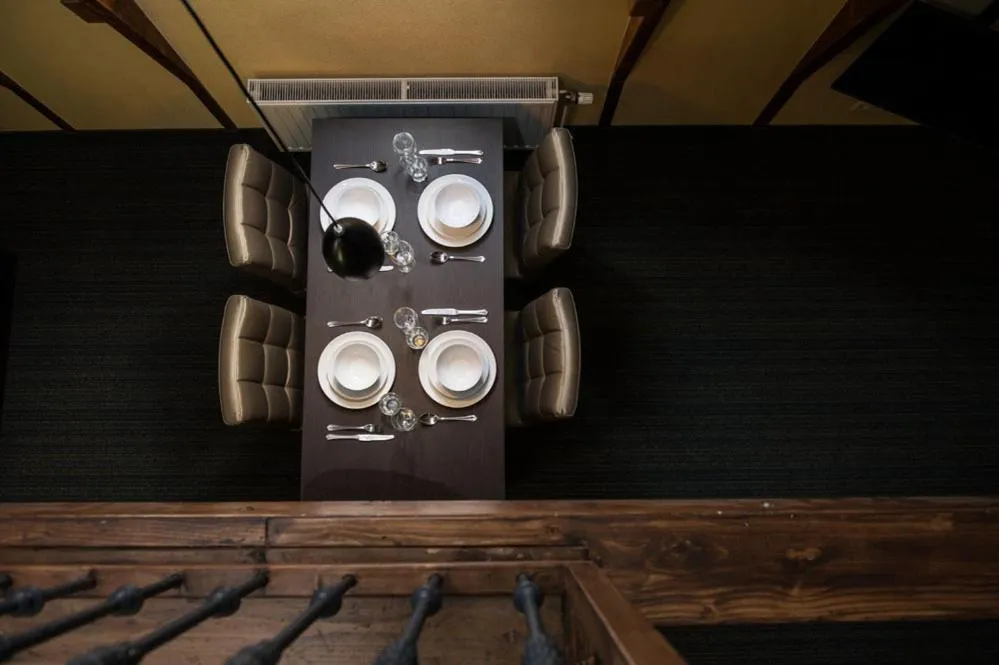 Dining area in Golden Mansion Aparthotel