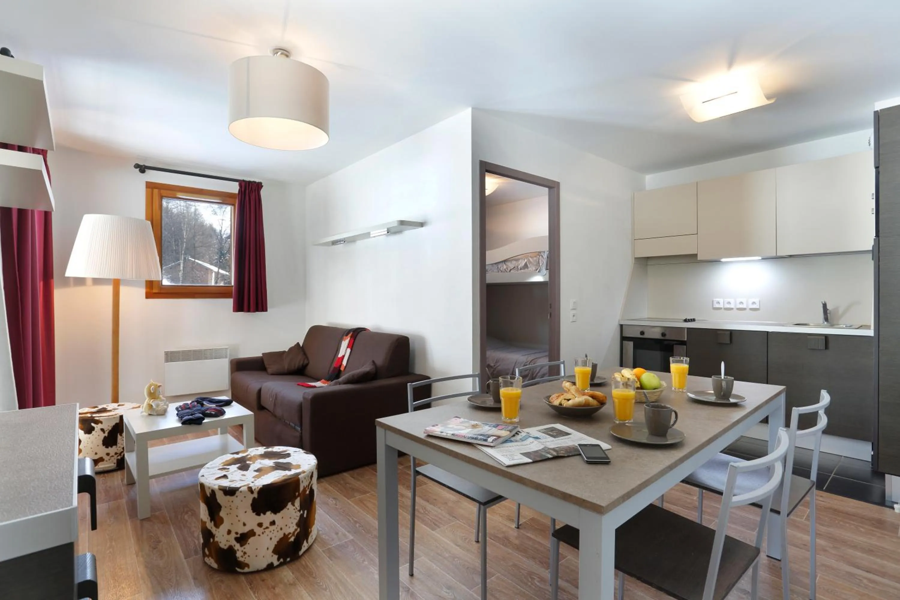 Living room in Vacancéole - Au Coeur des Ours