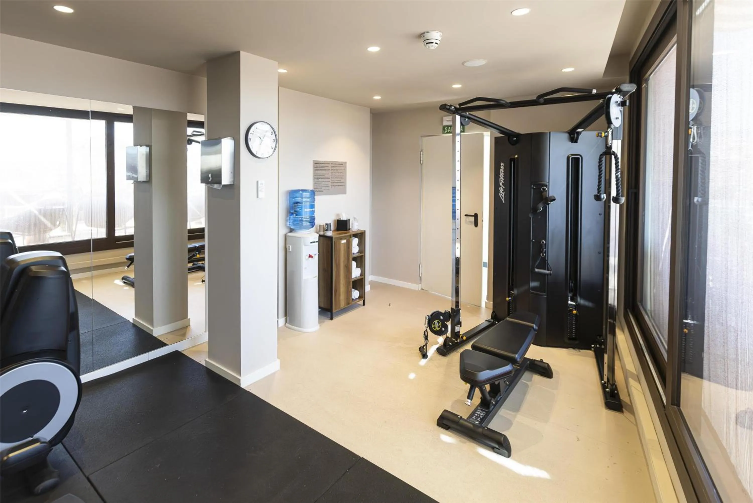 Fitness centre/facilities in Via Sants Hotel Barcelona, Tapestry Collection By Hilton