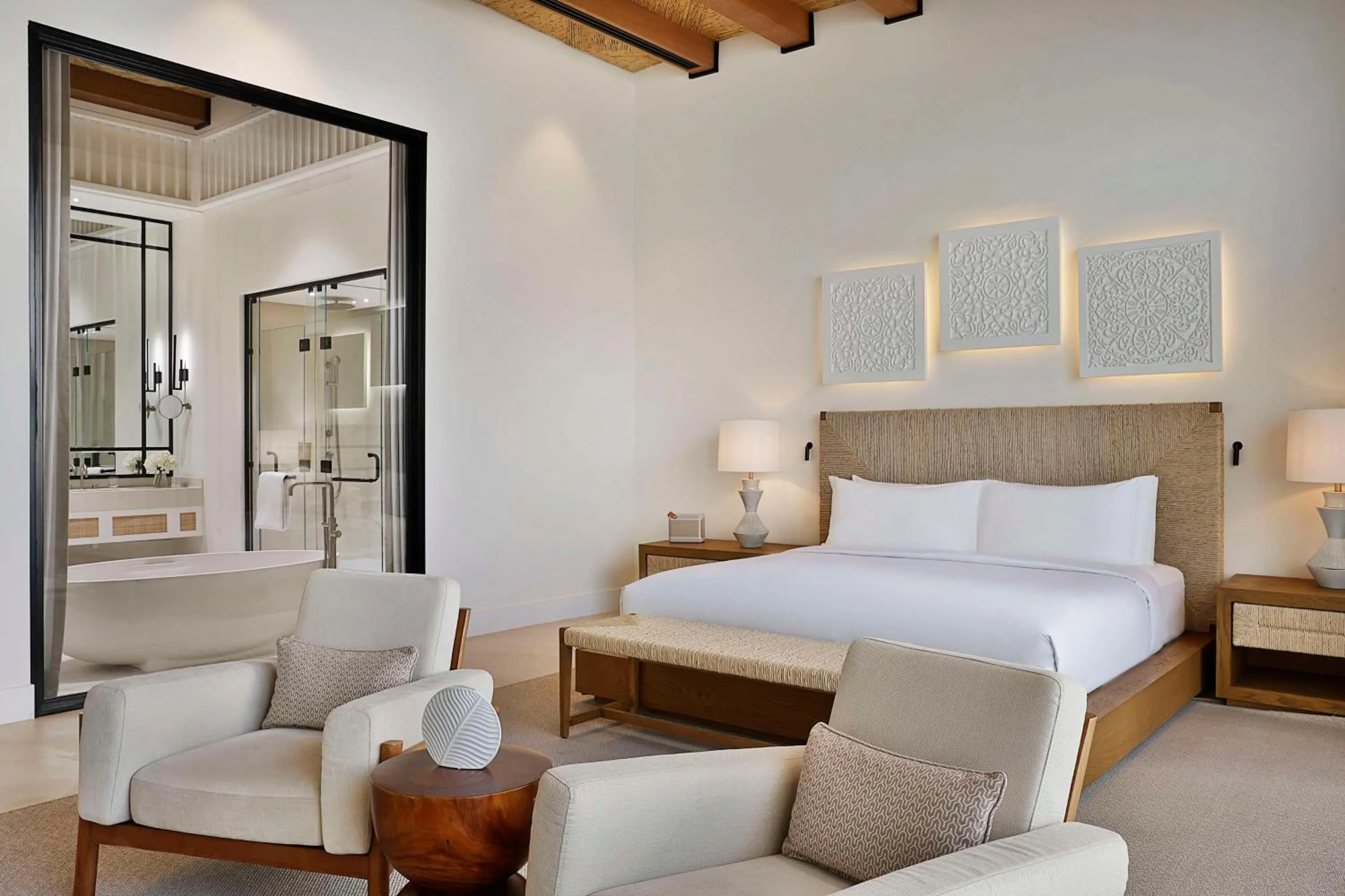 Bed in Maysan Doha, LXR Hotels & Resorts