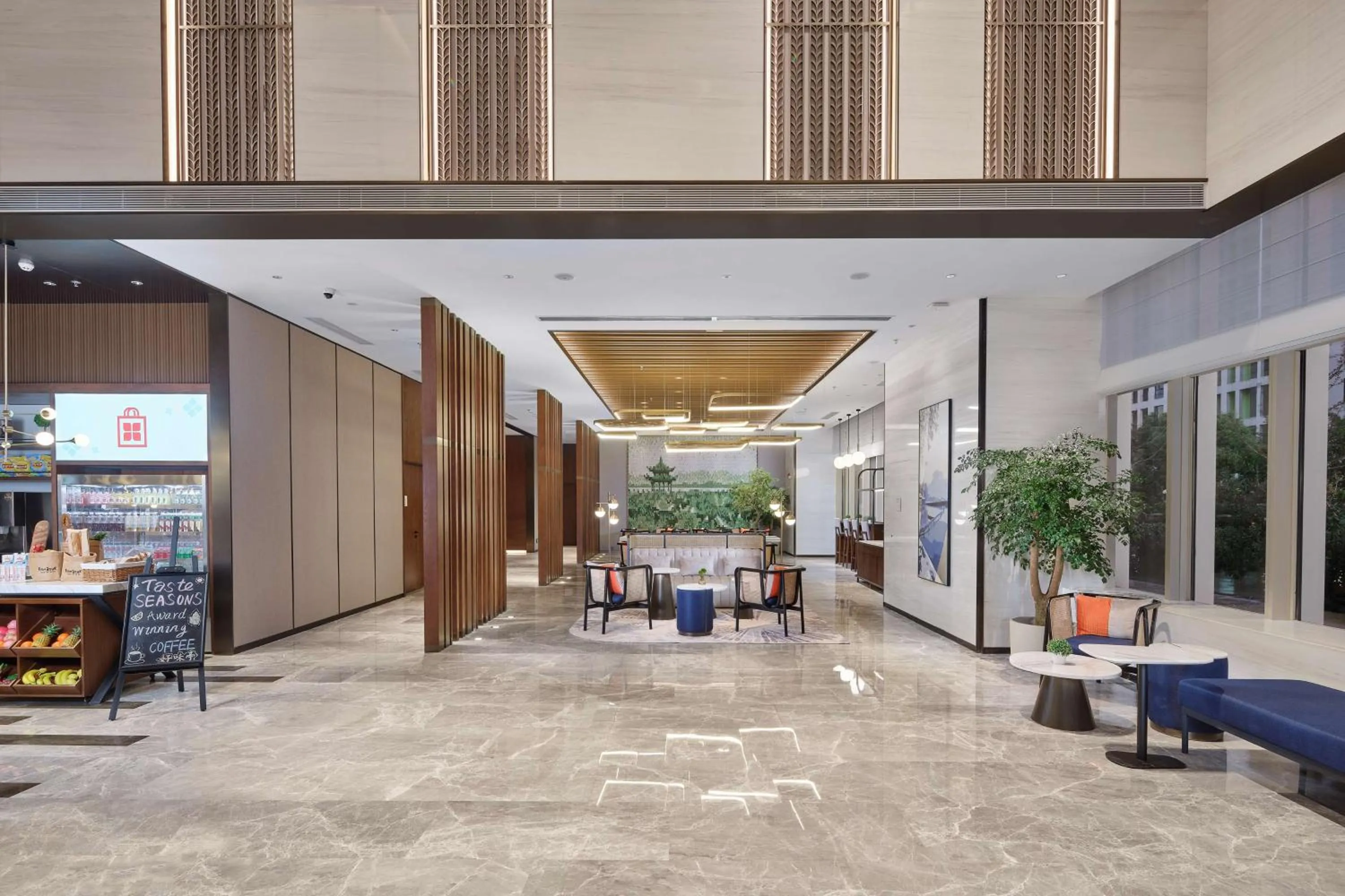 Lobby or reception in Hilton Garden Inn Hangzhou Xixi Zijingang