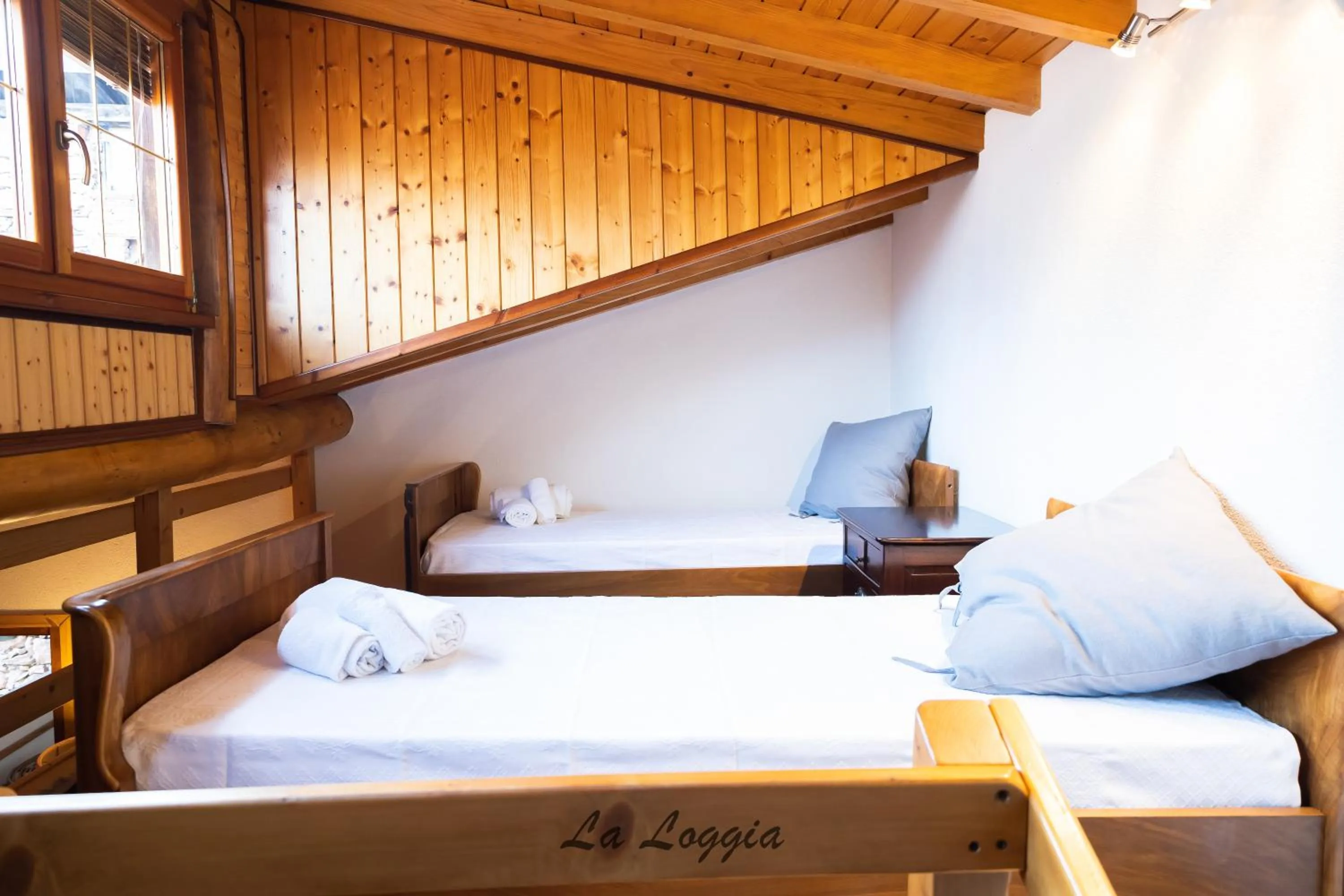 Bedroom, Bed in Appartamento nella splendida Corte - Lago Lugano