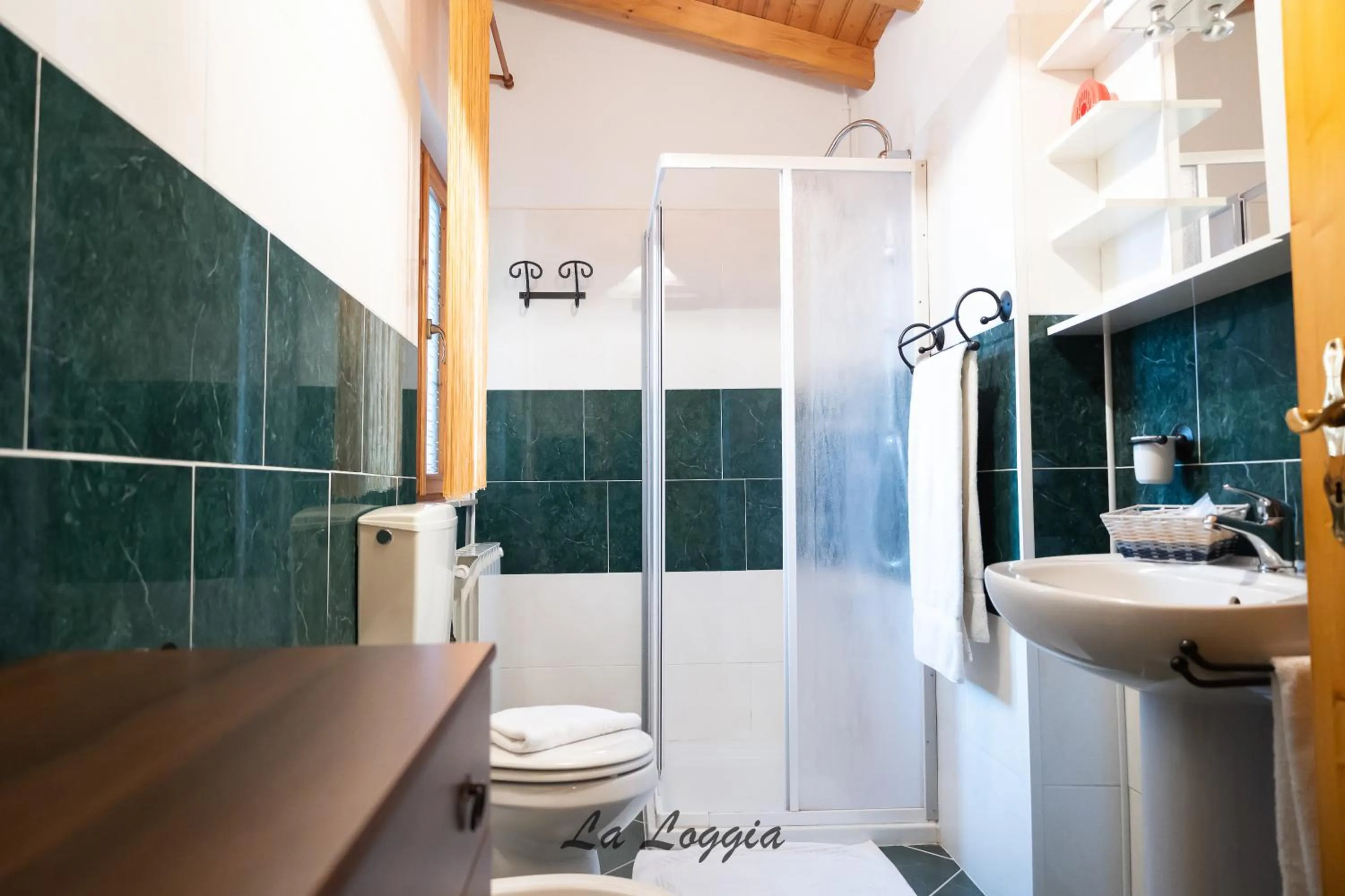 Bathroom in Appartamento nella splendida Corte - Lago Lugano