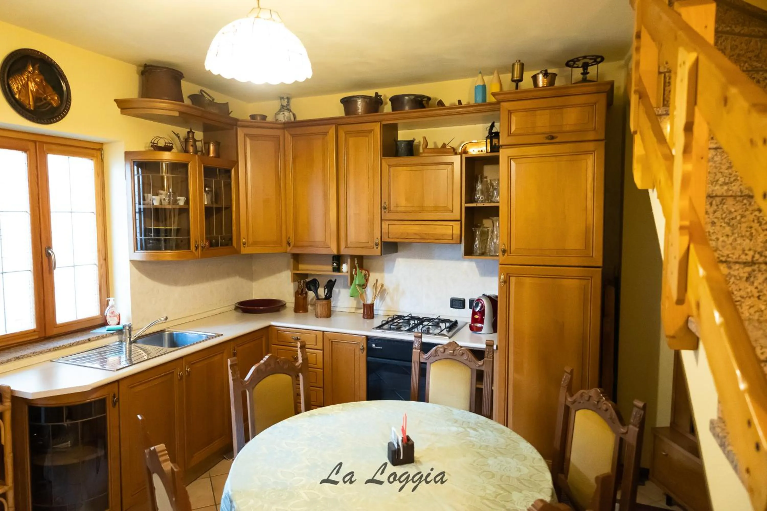Kitchen or kitchenette in Appartamento nella splendida Corte - Lago Lugano