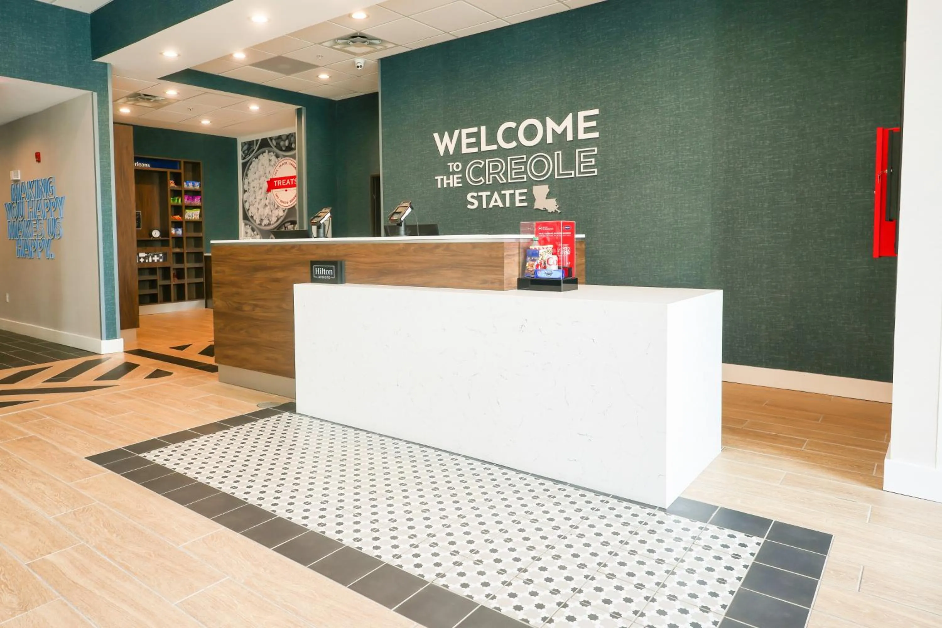 Lobby or reception in Hampton Inn New Orleans French Quarter Market Area
