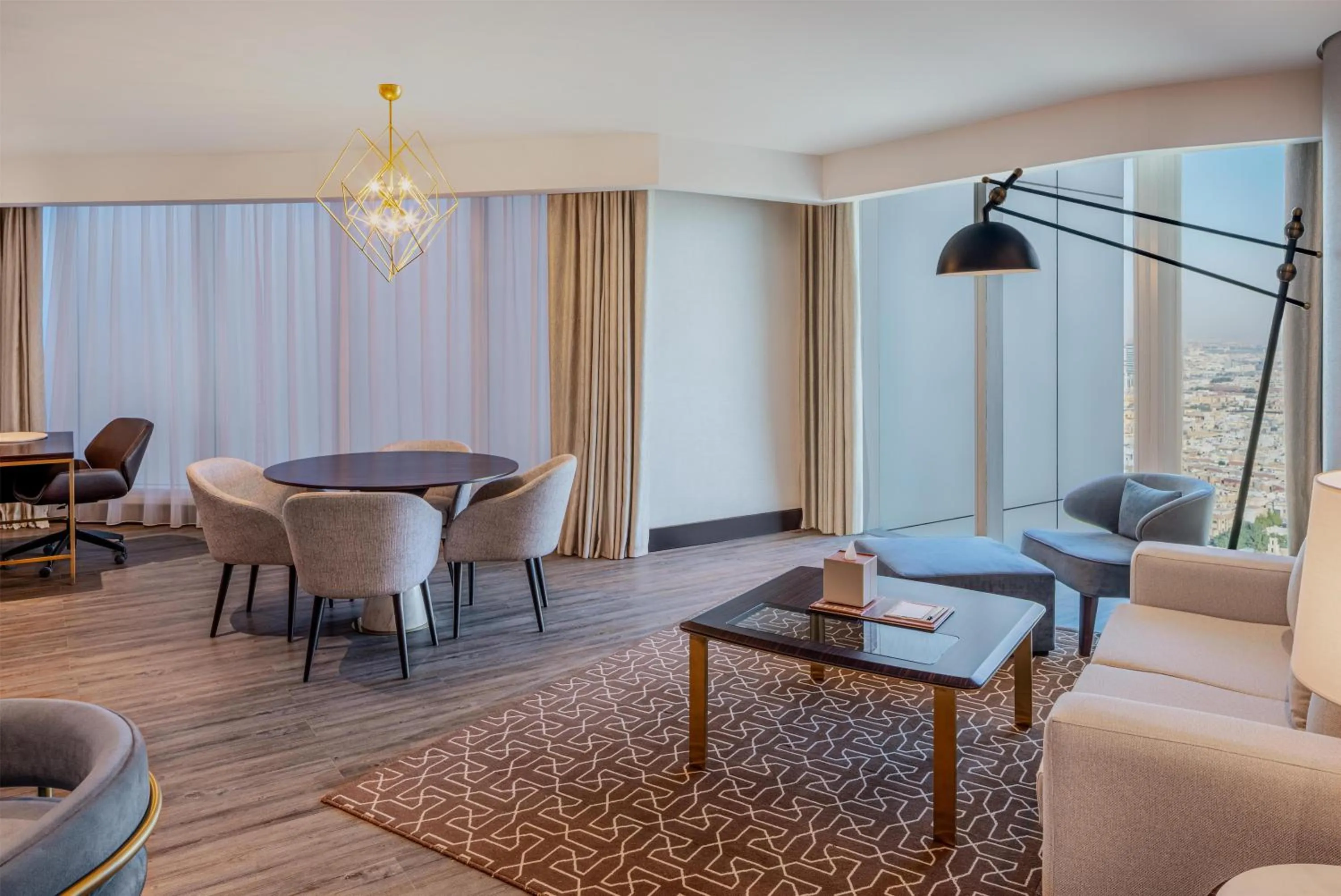 Living room in Hilton Riyadh Olaya