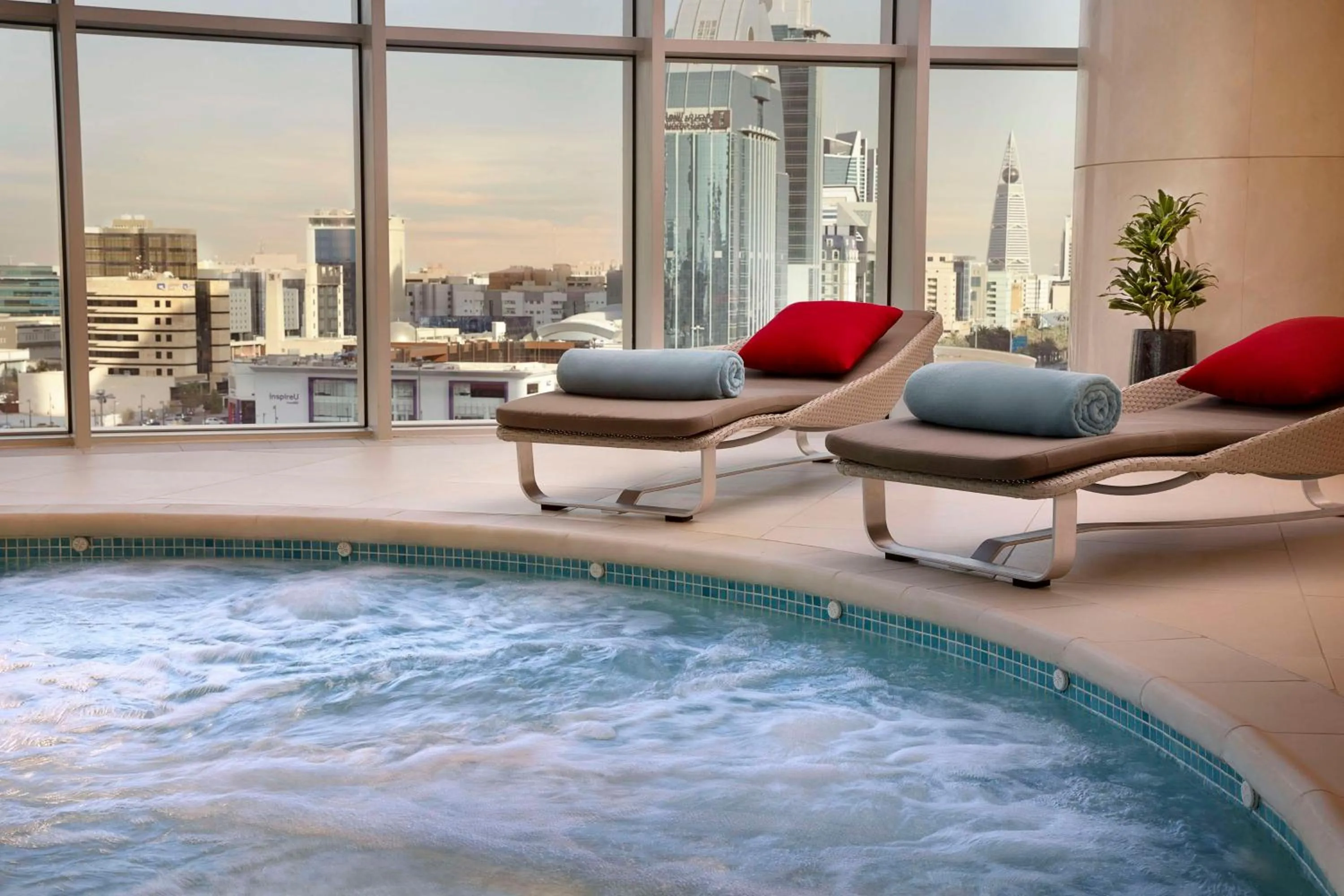 Hot Tub in Hilton Riyadh Olaya