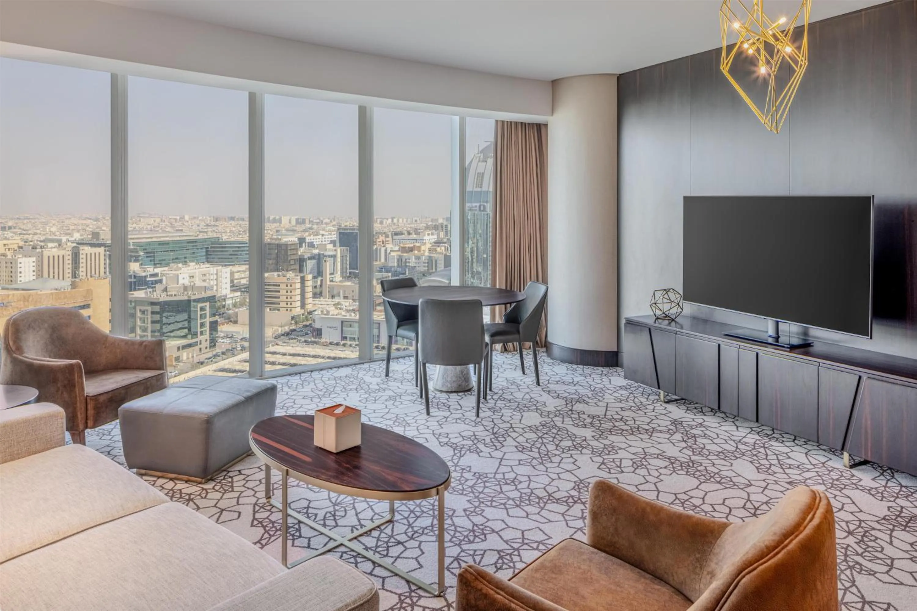 Living room in Hilton Riyadh Olaya