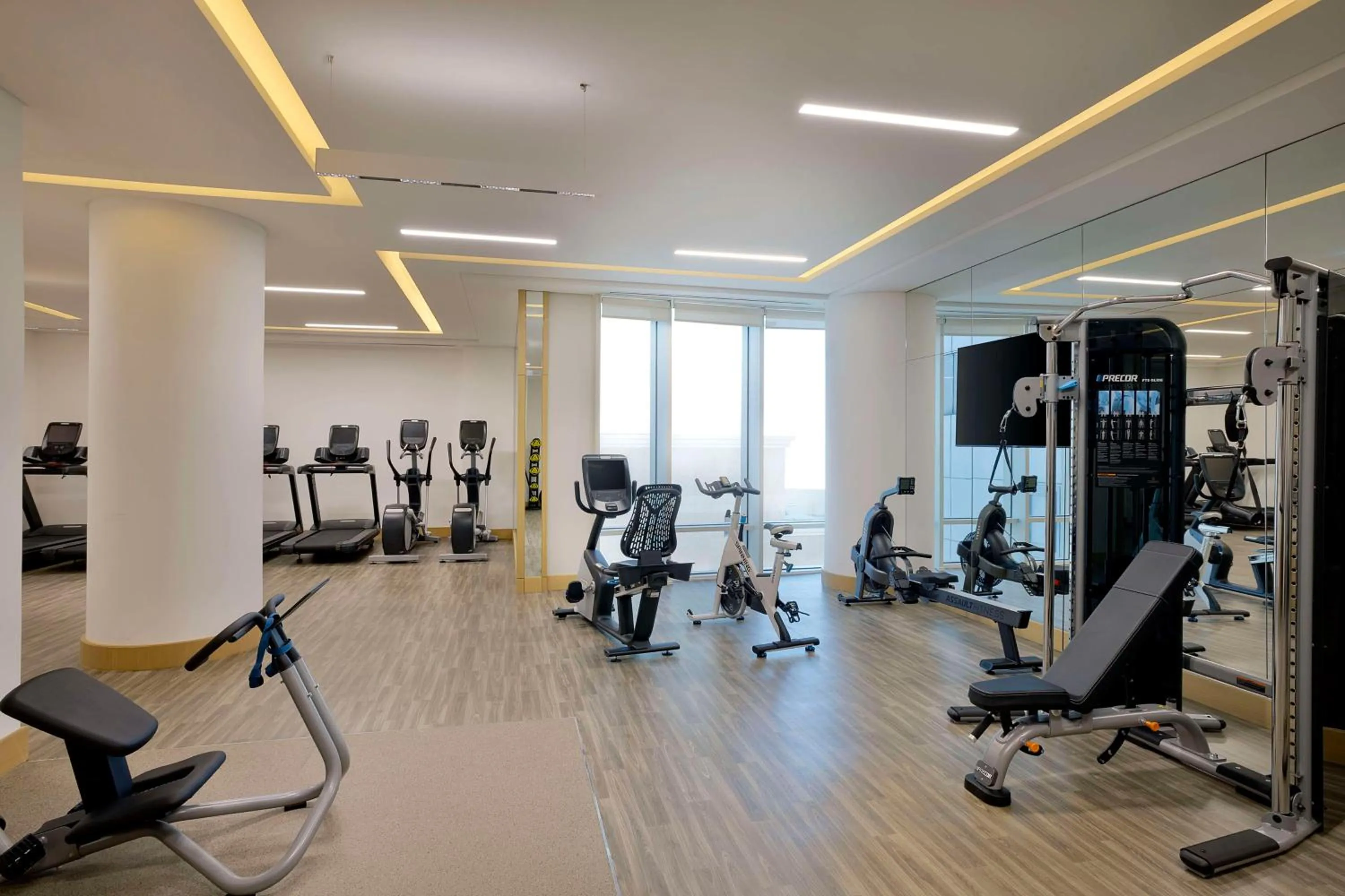 Fitness centre/facilities in Hilton Riyadh Olaya