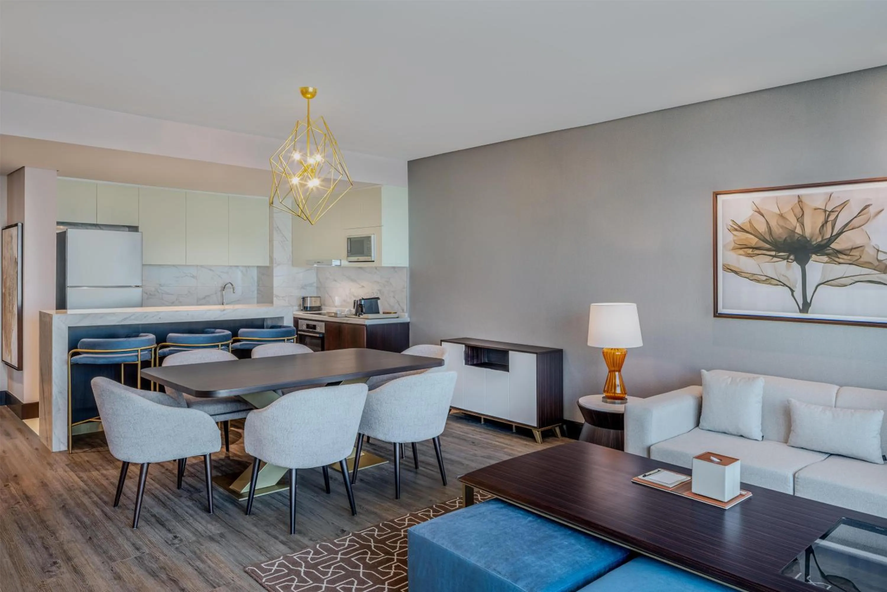 Living room in Hilton Riyadh Olaya