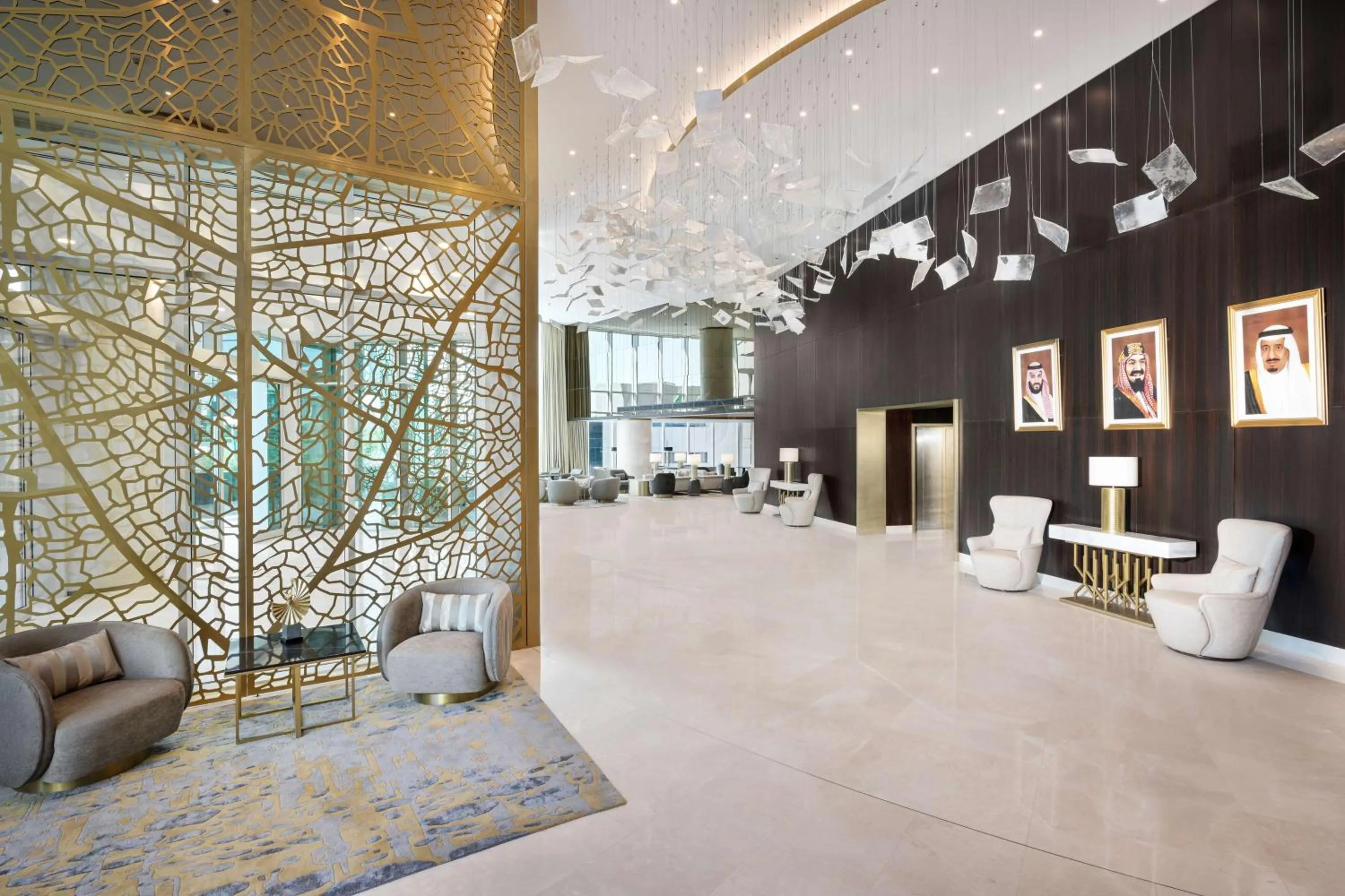 Lobby or reception in Hilton Riyadh Olaya