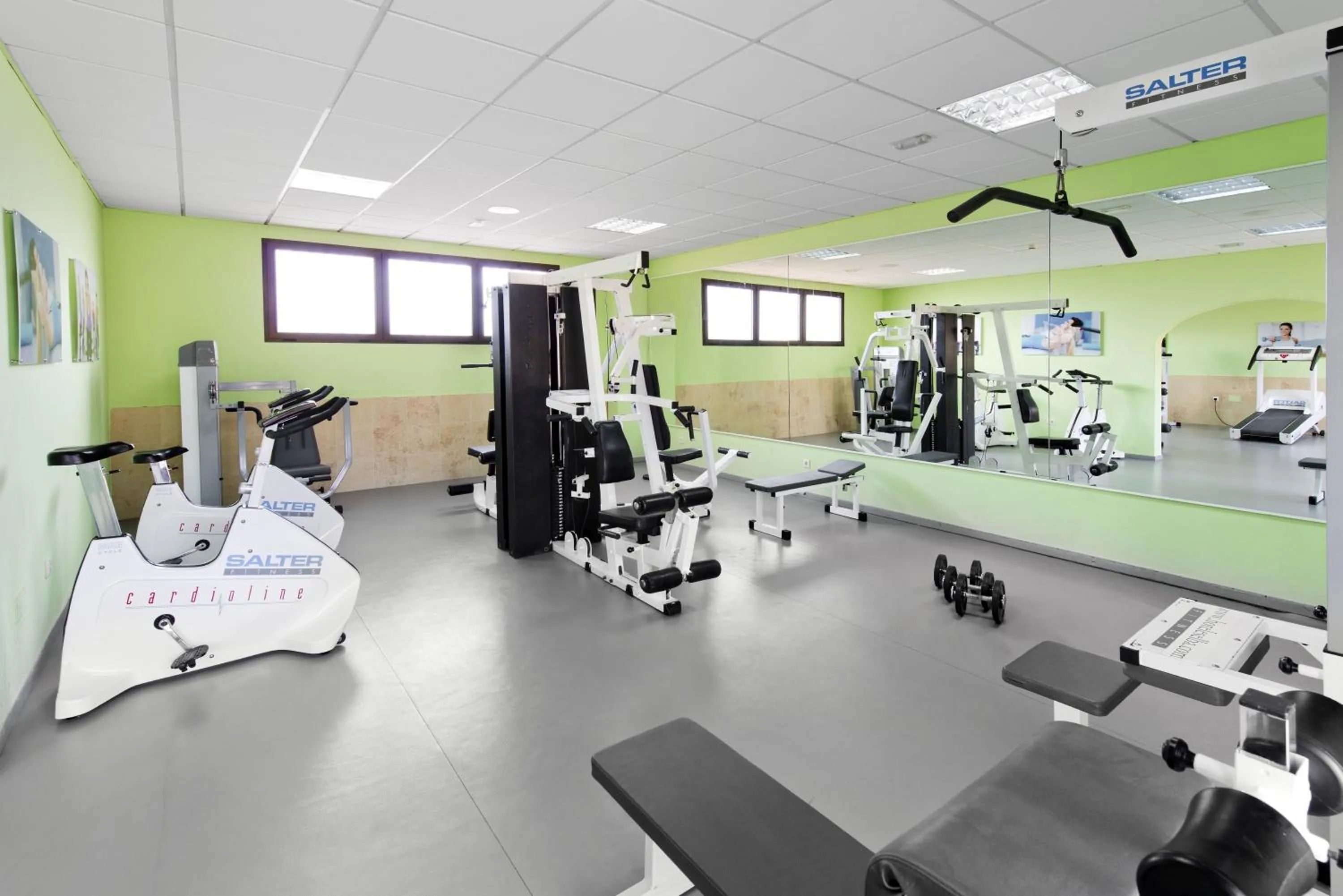 Fitness centre/facilities in Elba Lucía Sport & Suite Hotel