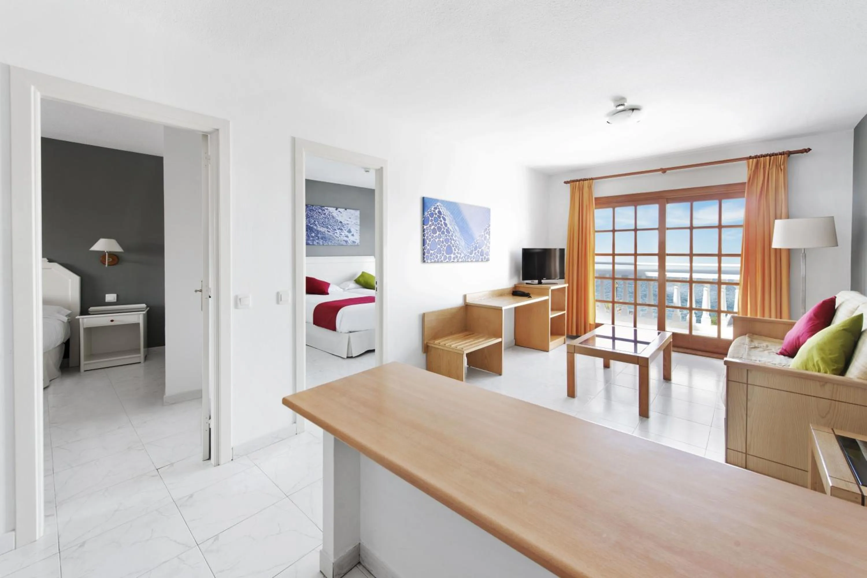 Living room in Elba Castillo San Jorge & Antigua Suite Hotel