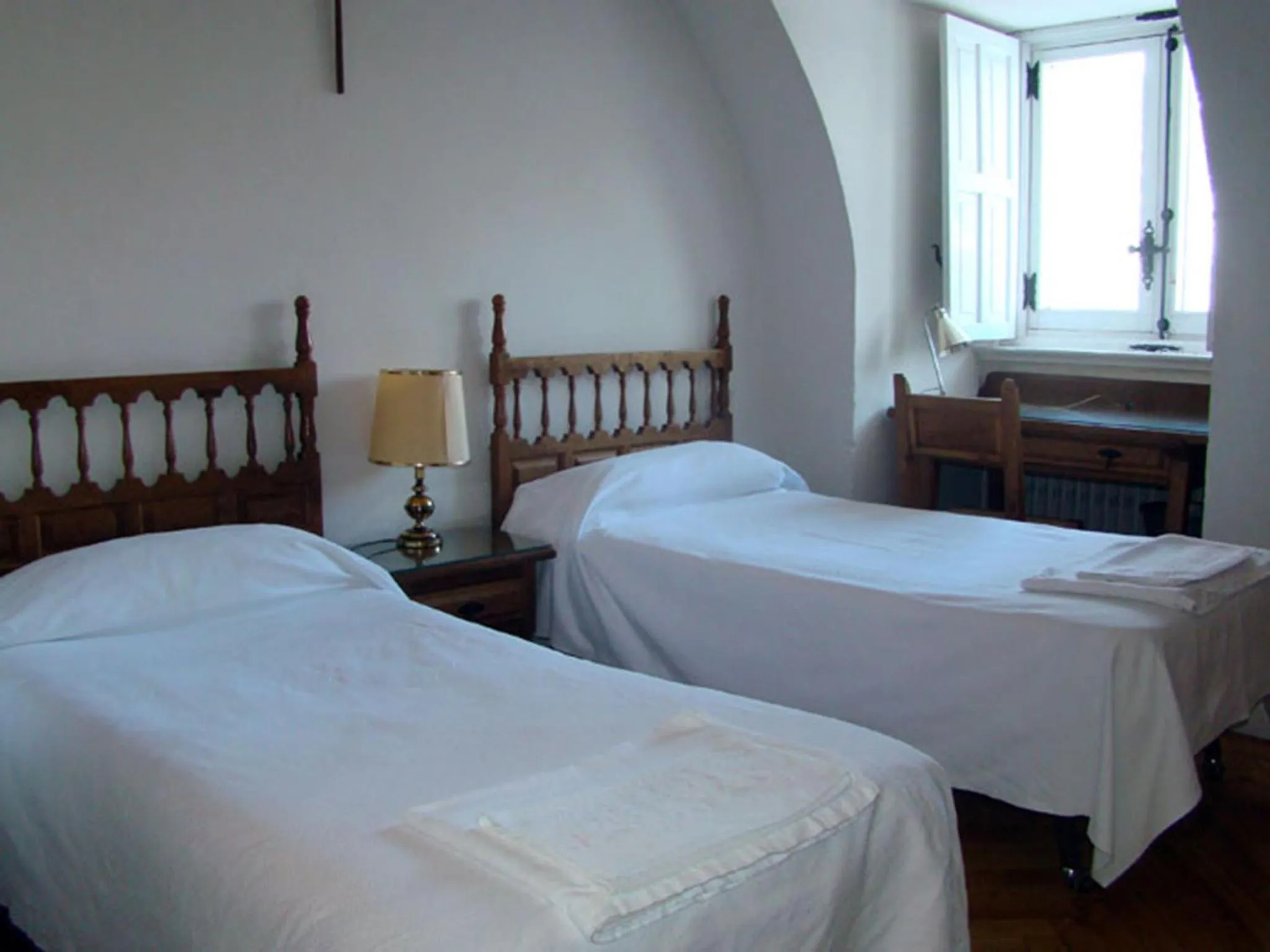 Bed in Hospedería Santa Cruz