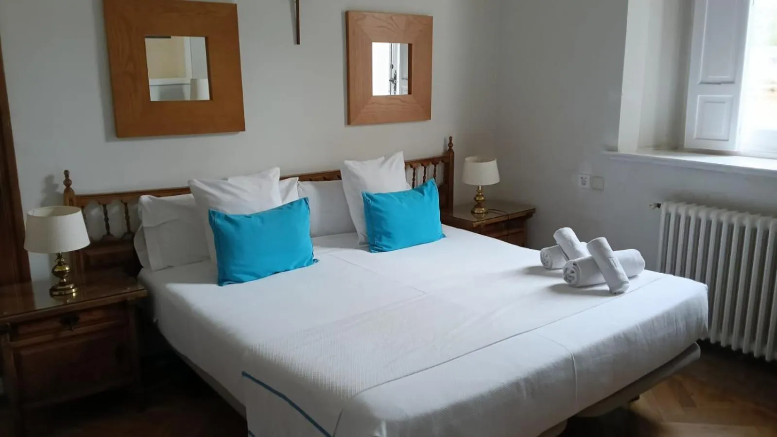 Bed in Hospedería Santa Cruz