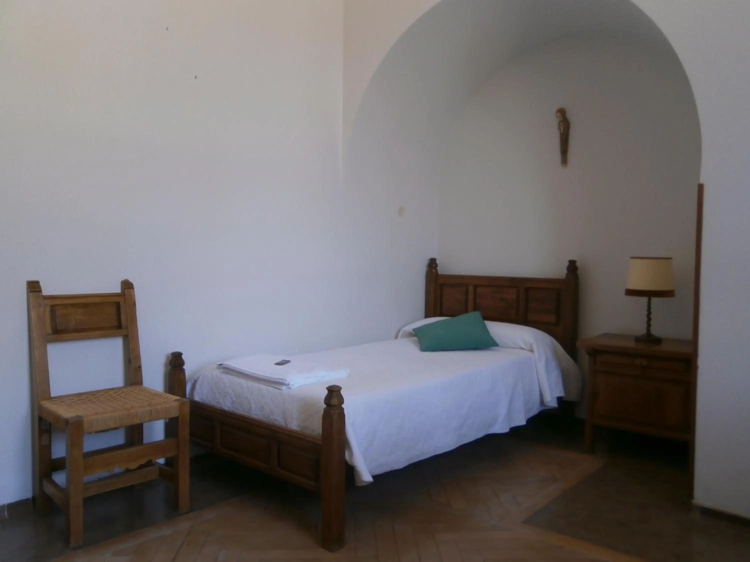 Bed in Hospedería Santa Cruz