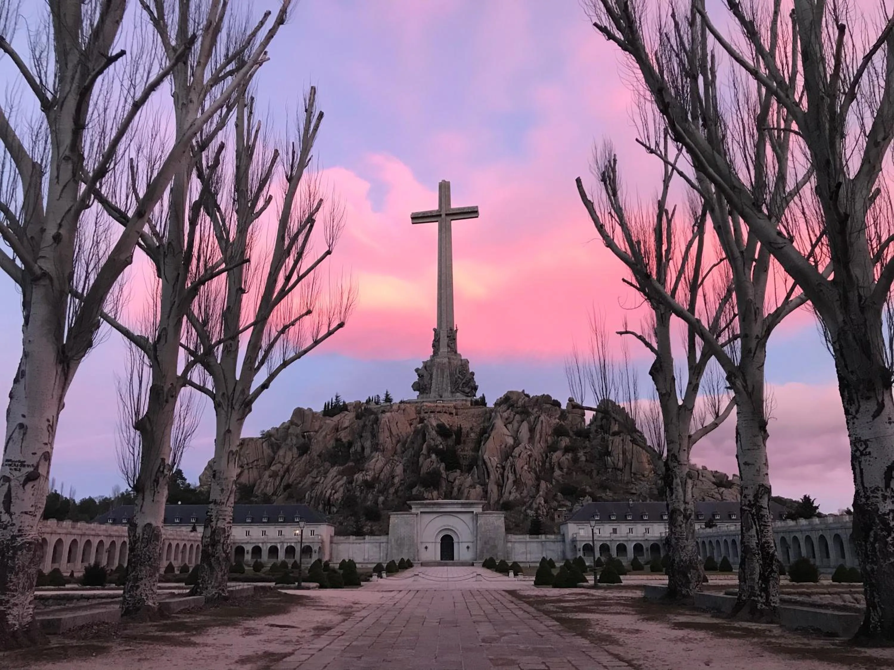 Sunset in Hospedería Santa Cruz