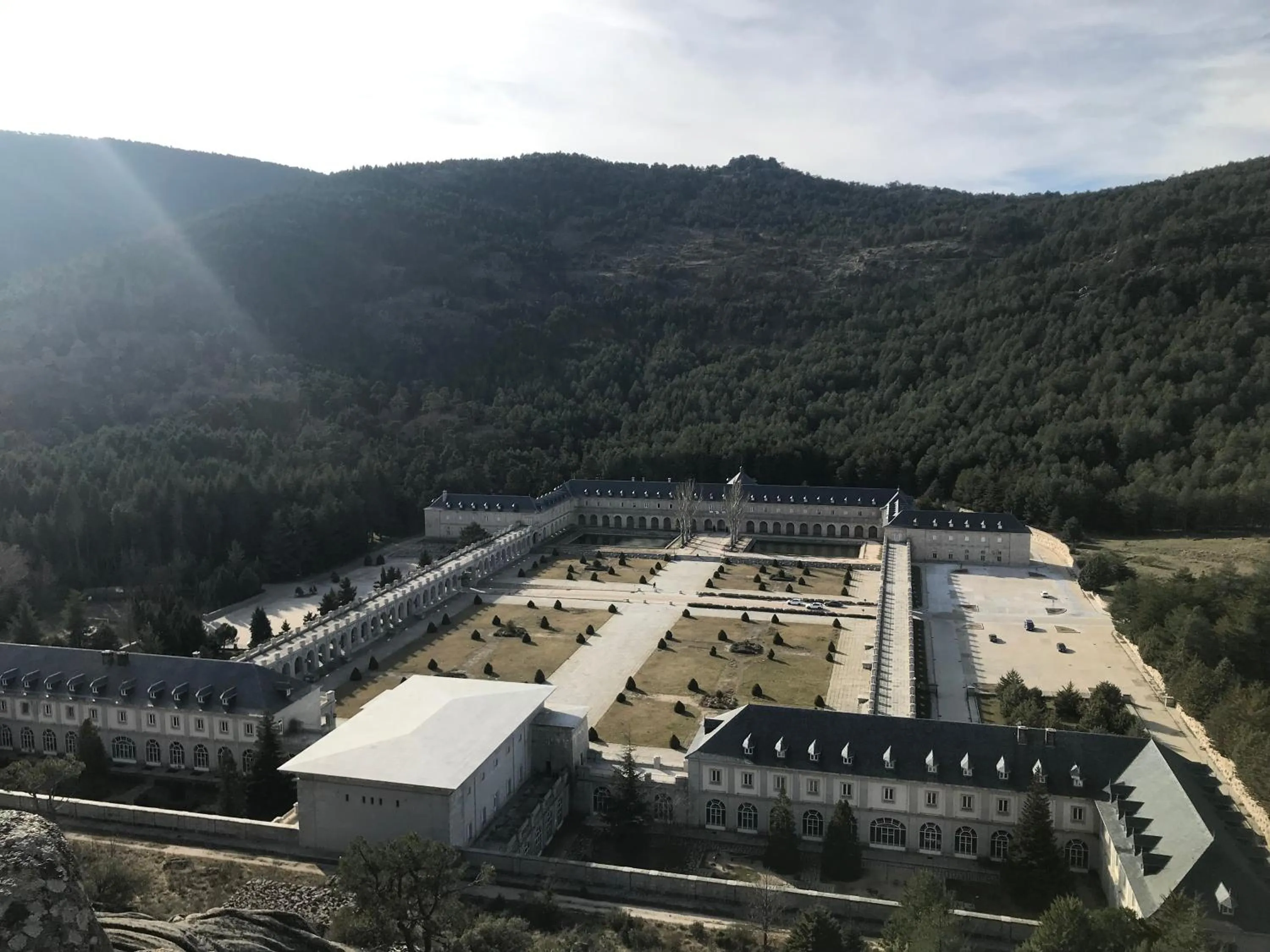 View (from property/room) in Hospedería Santa Cruz