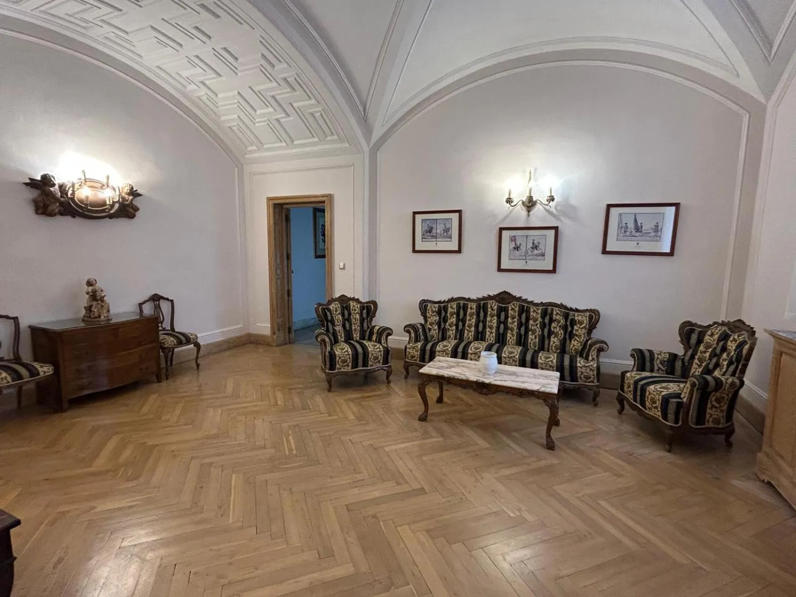 Living room in Hospedería Santa Cruz