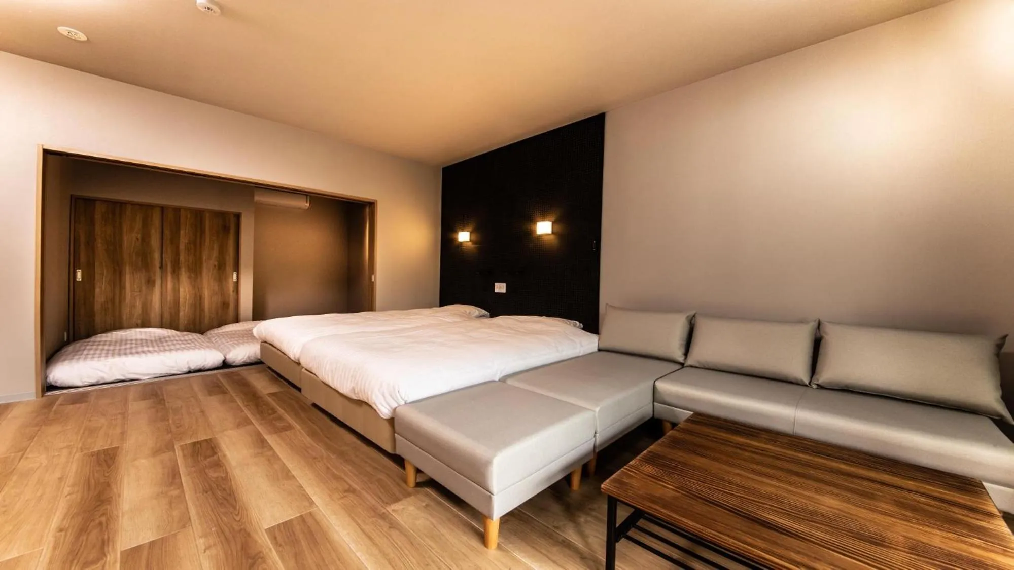 Bed in Rakuten STAY MOTEL Nikko Kinugawa Standard Room