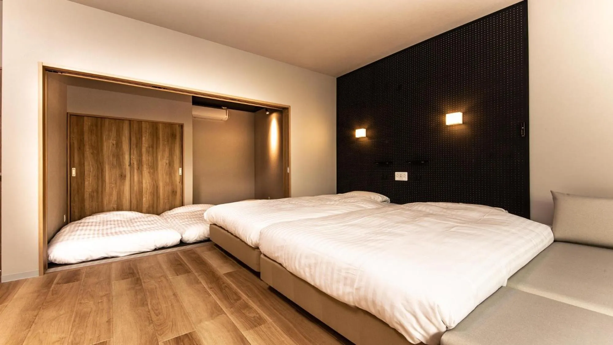 Bed in Rakuten STAY MOTEL Nikko Kinugawa Standard Room