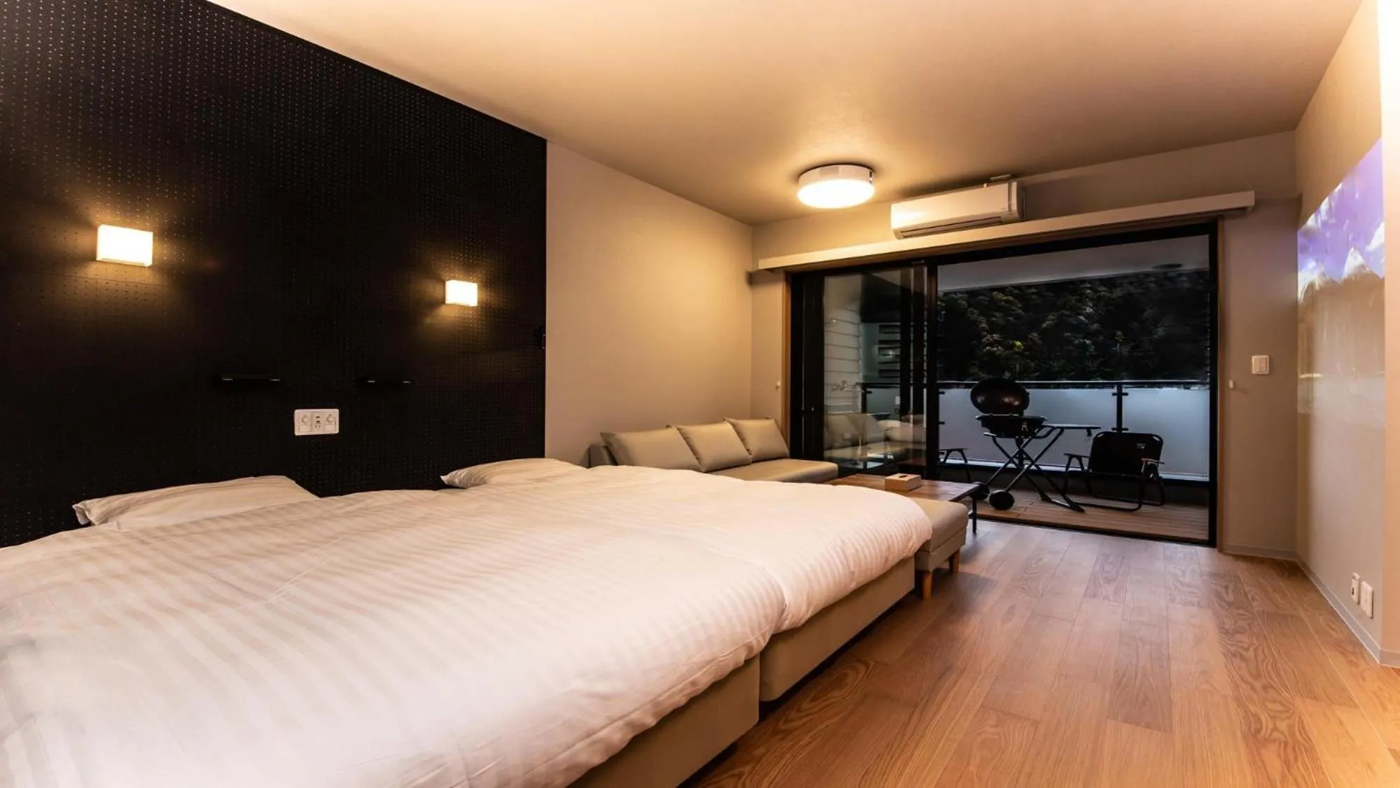 Bed in Rakuten STAY MOTEL Nikko Kinugawa Standard Room