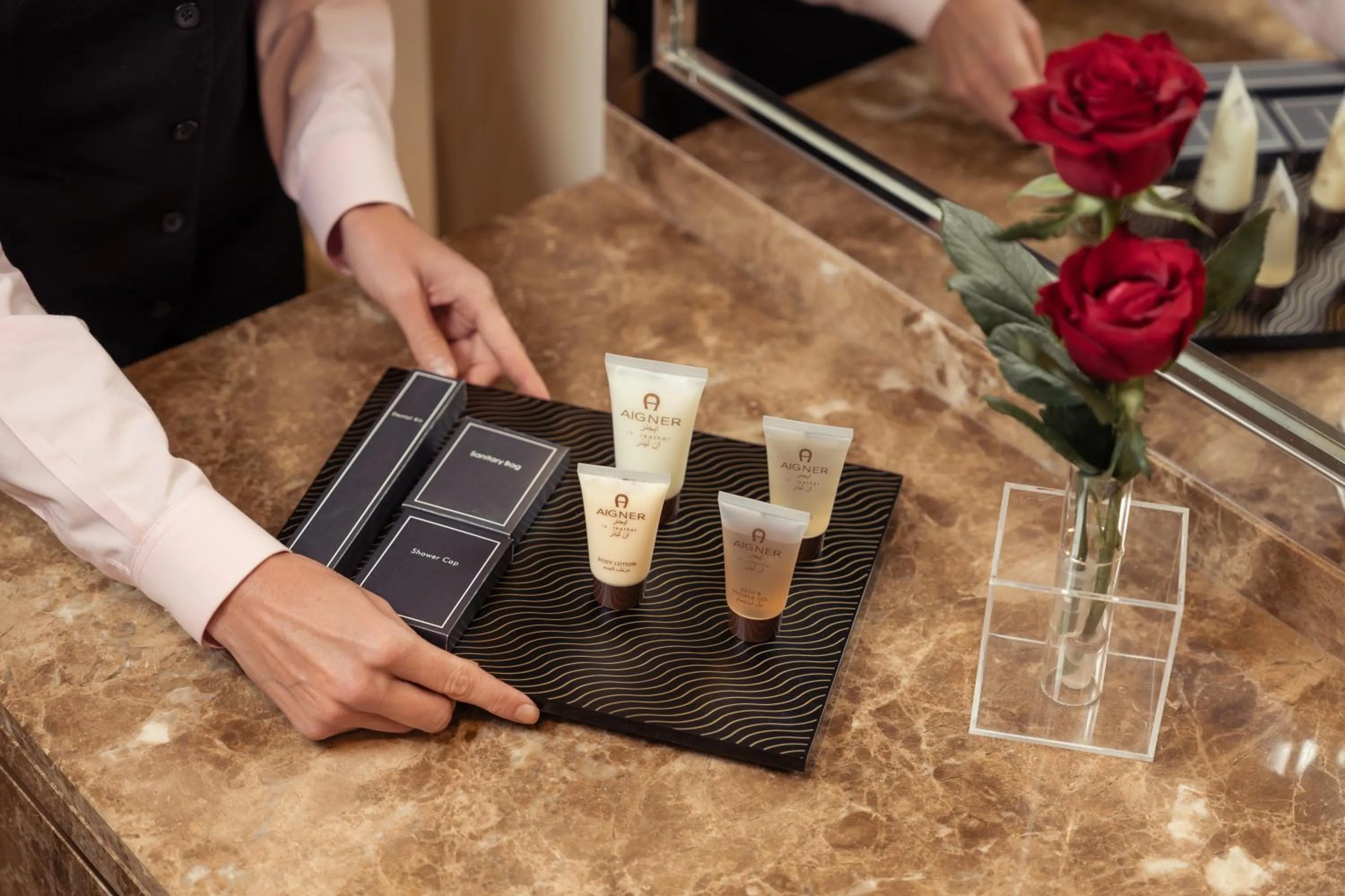 Bathroom in Golden Sands Suites