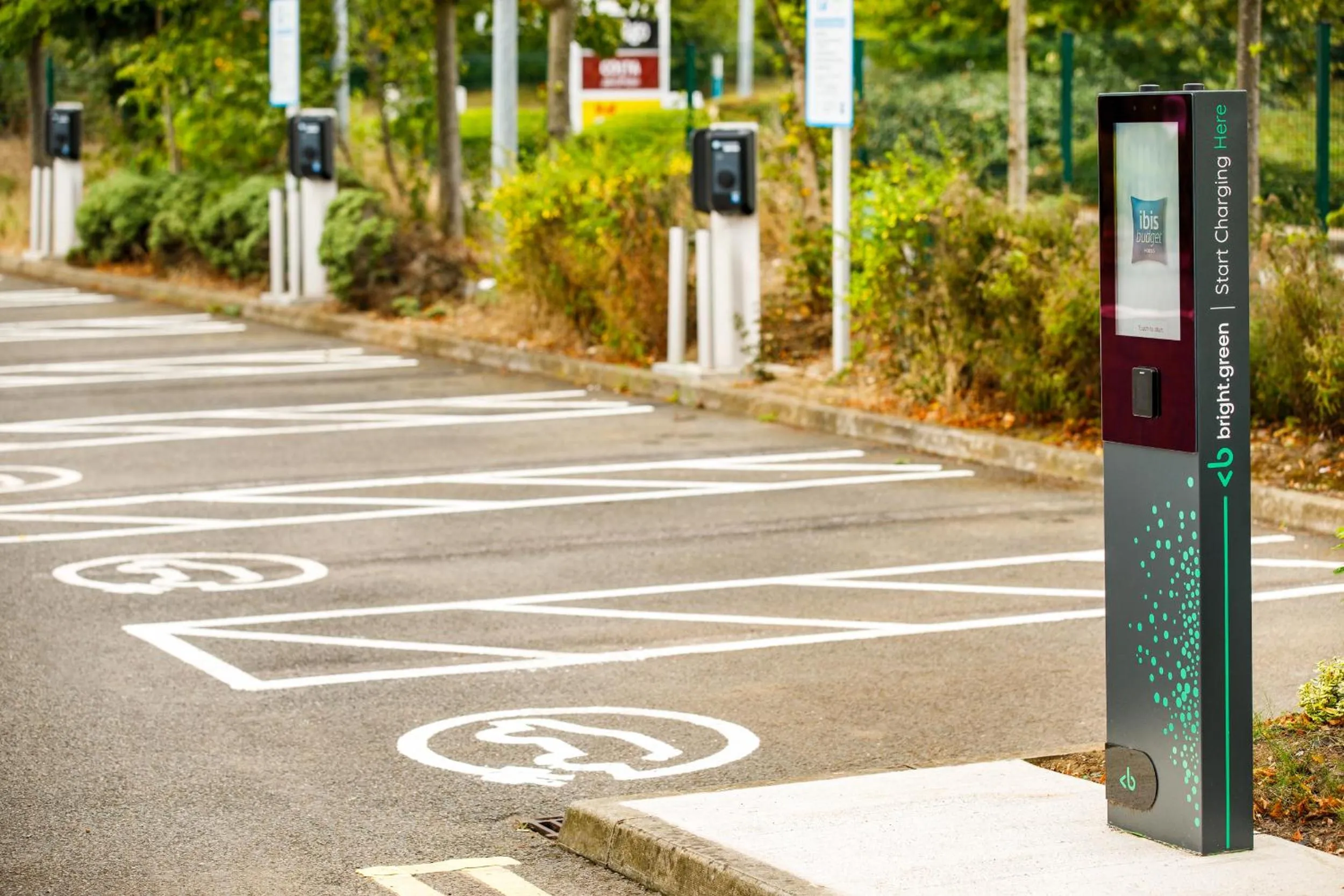 Parking in ibis budget Leicester