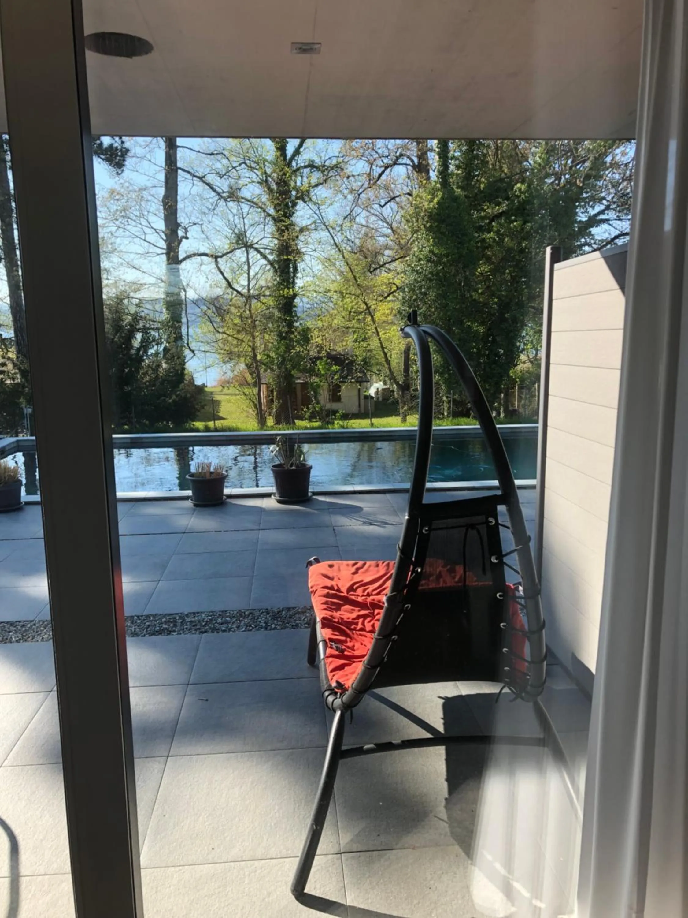 Balcony/Terrace in Morat Gaste Zimmer