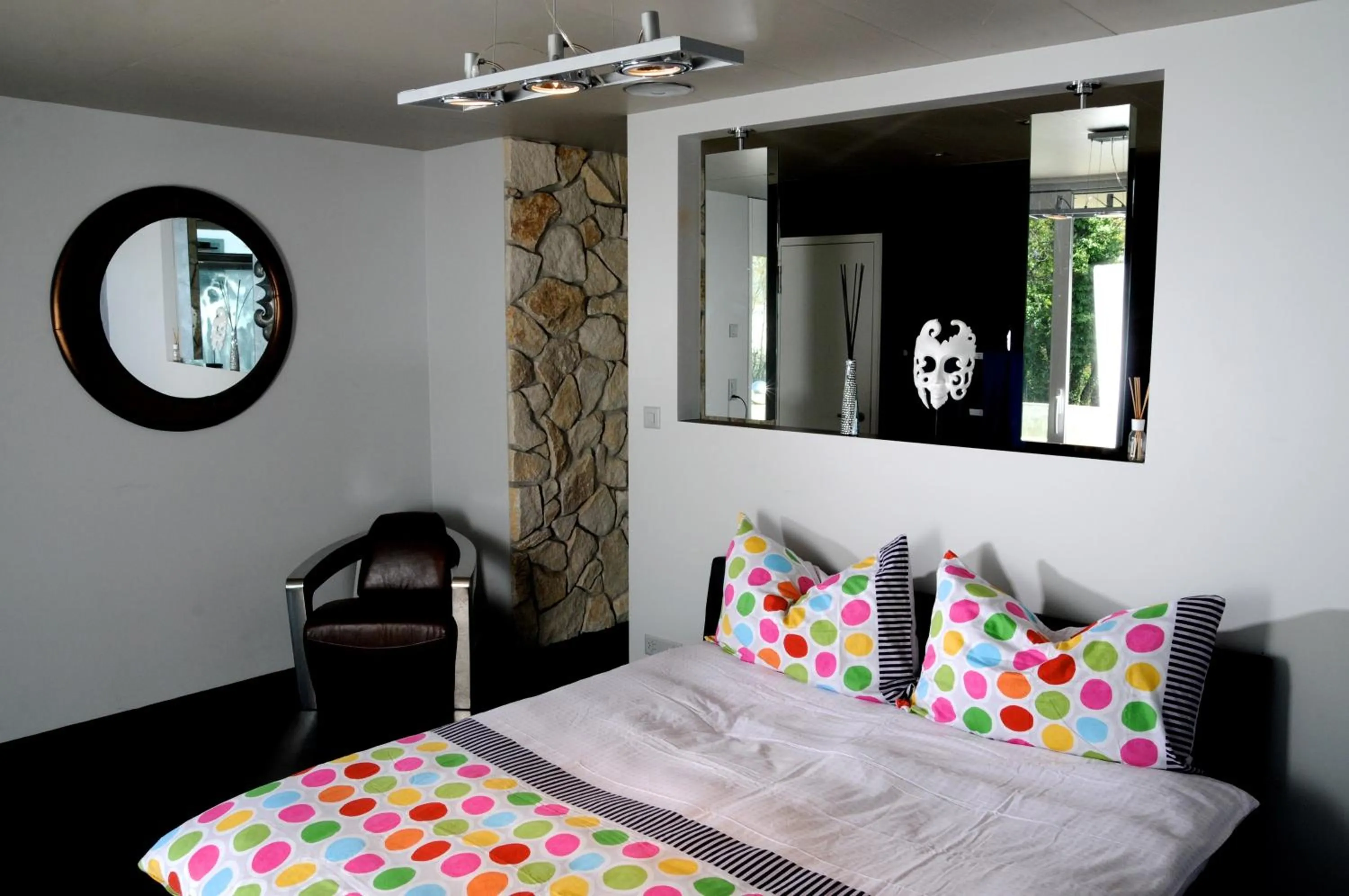 Bed in Morat Gaste Zimmer