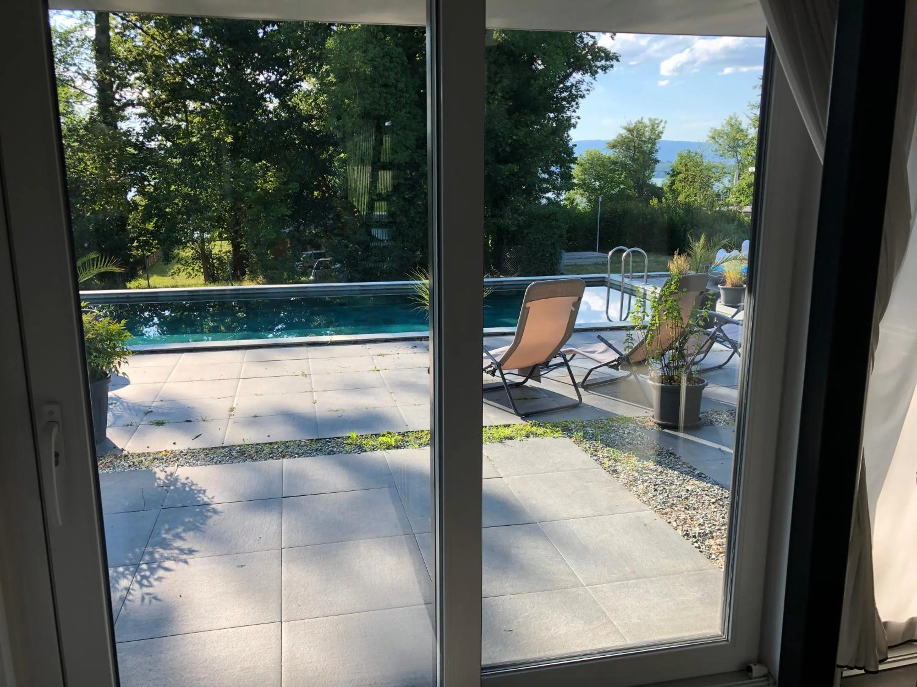 Balcony/Terrace in Morat Gaste Zimmer