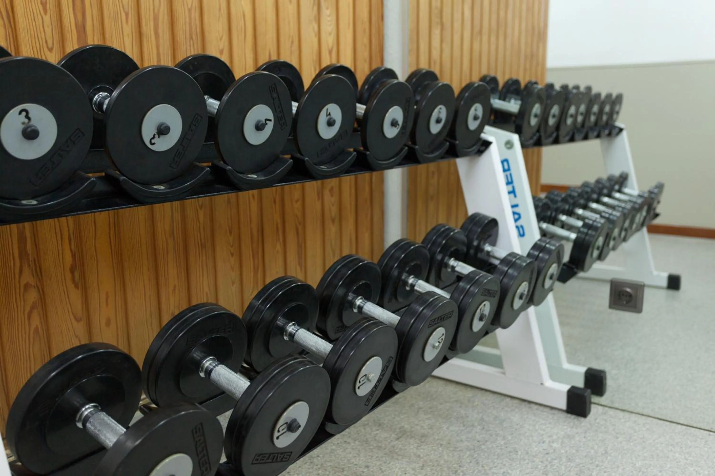 Fitness centre/facilities in Hotel Conqueridor