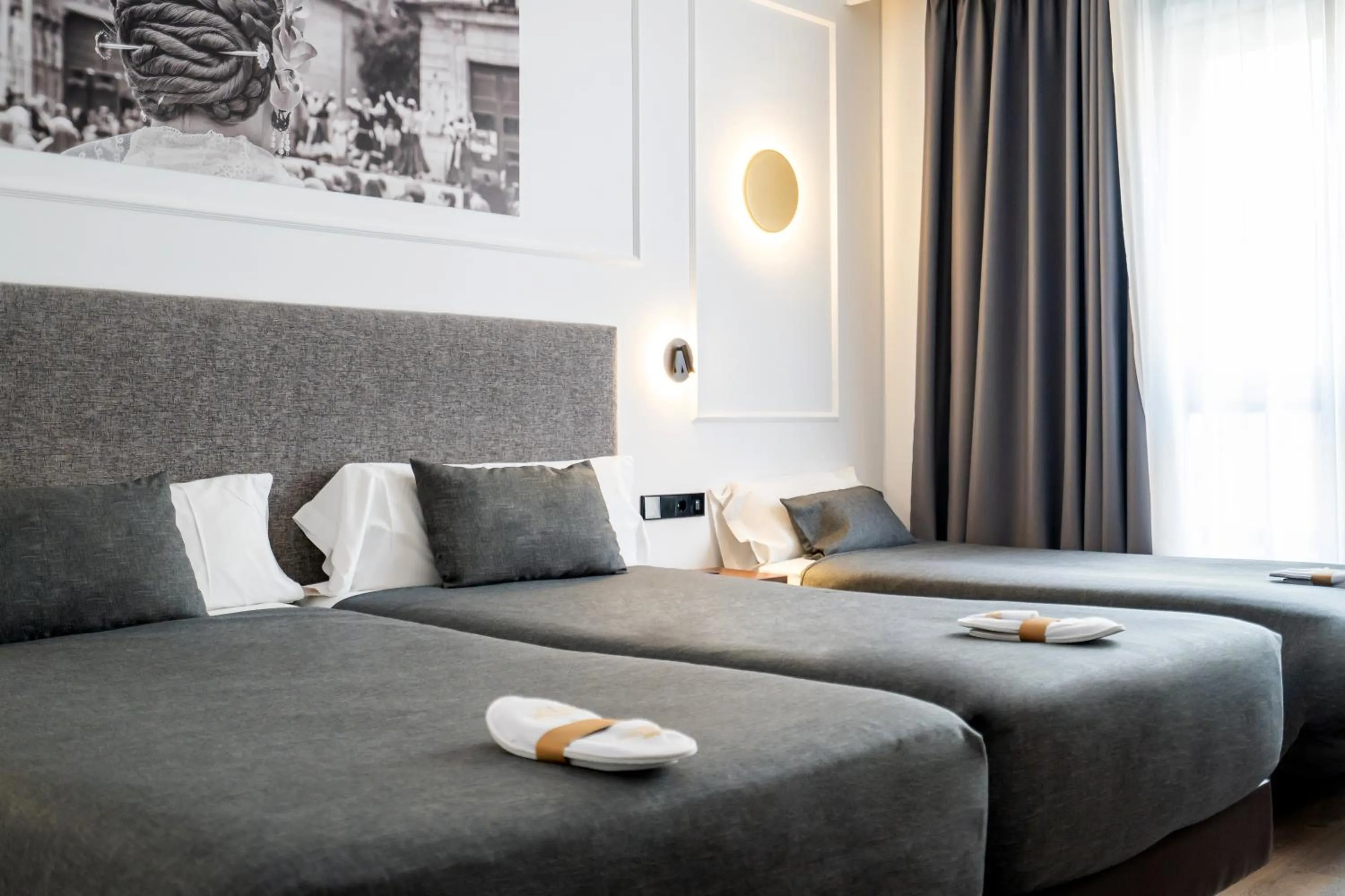 Bedroom, Bed in Hotel Conqueridor