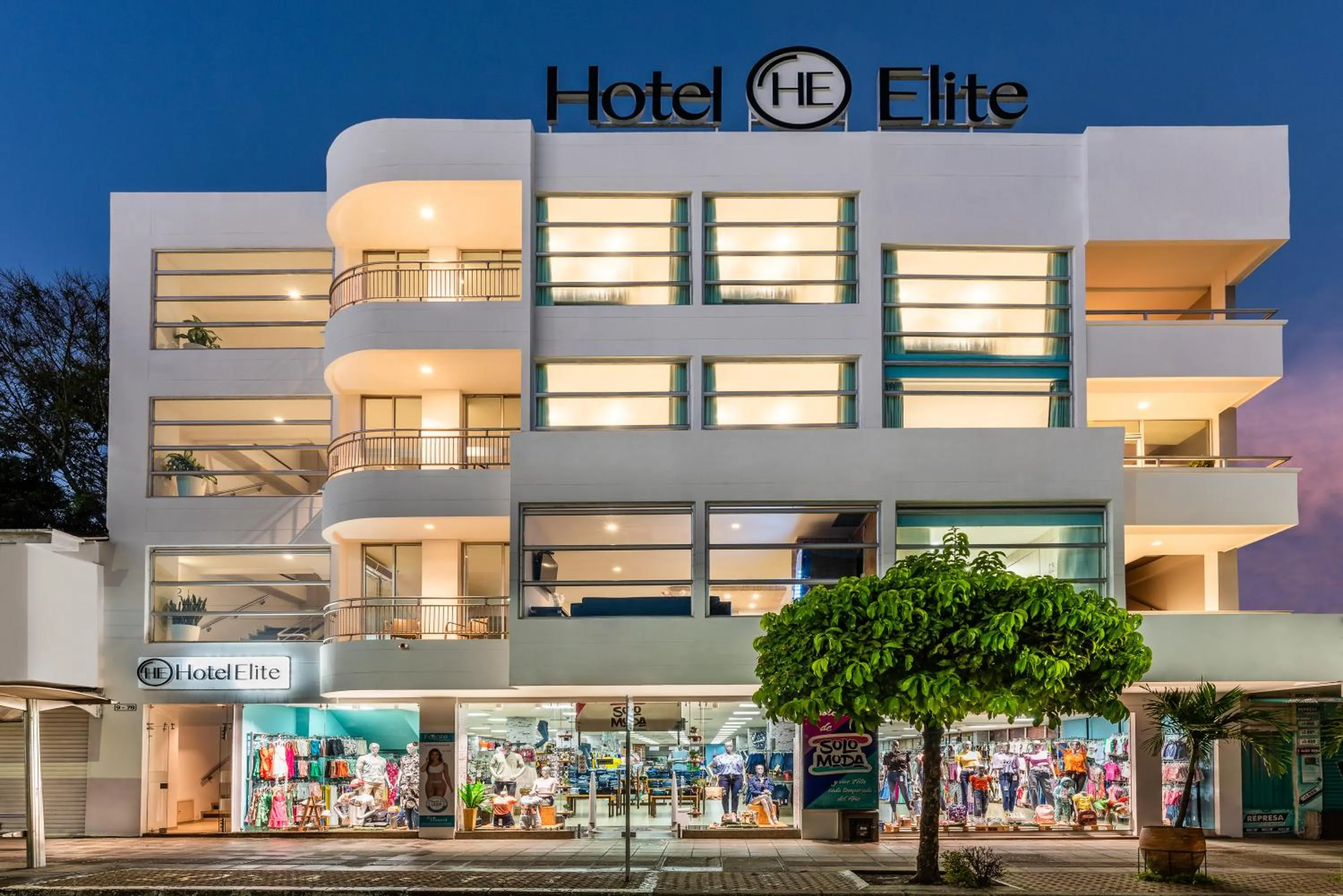Property building in Hotel Elite