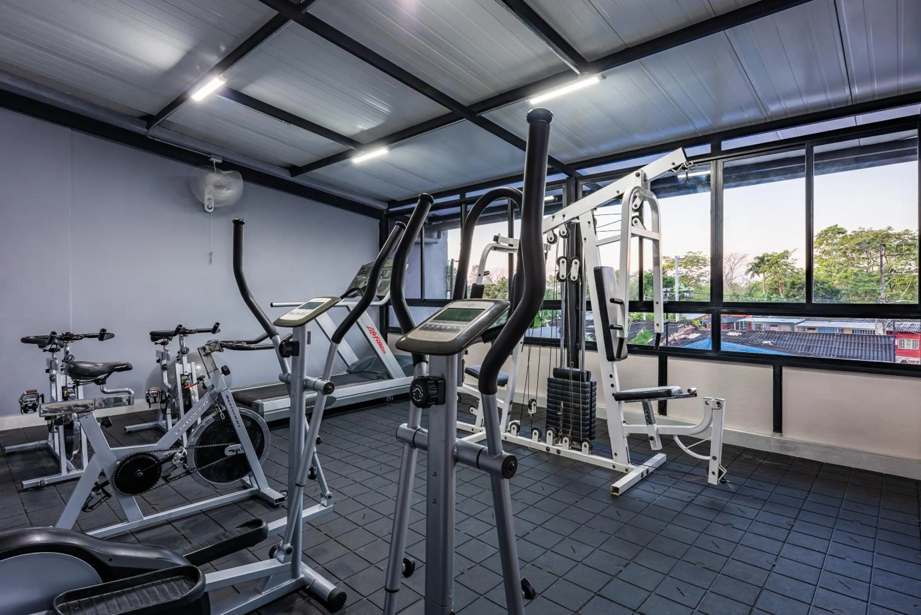 Fitness centre/facilities in Hotel Elite