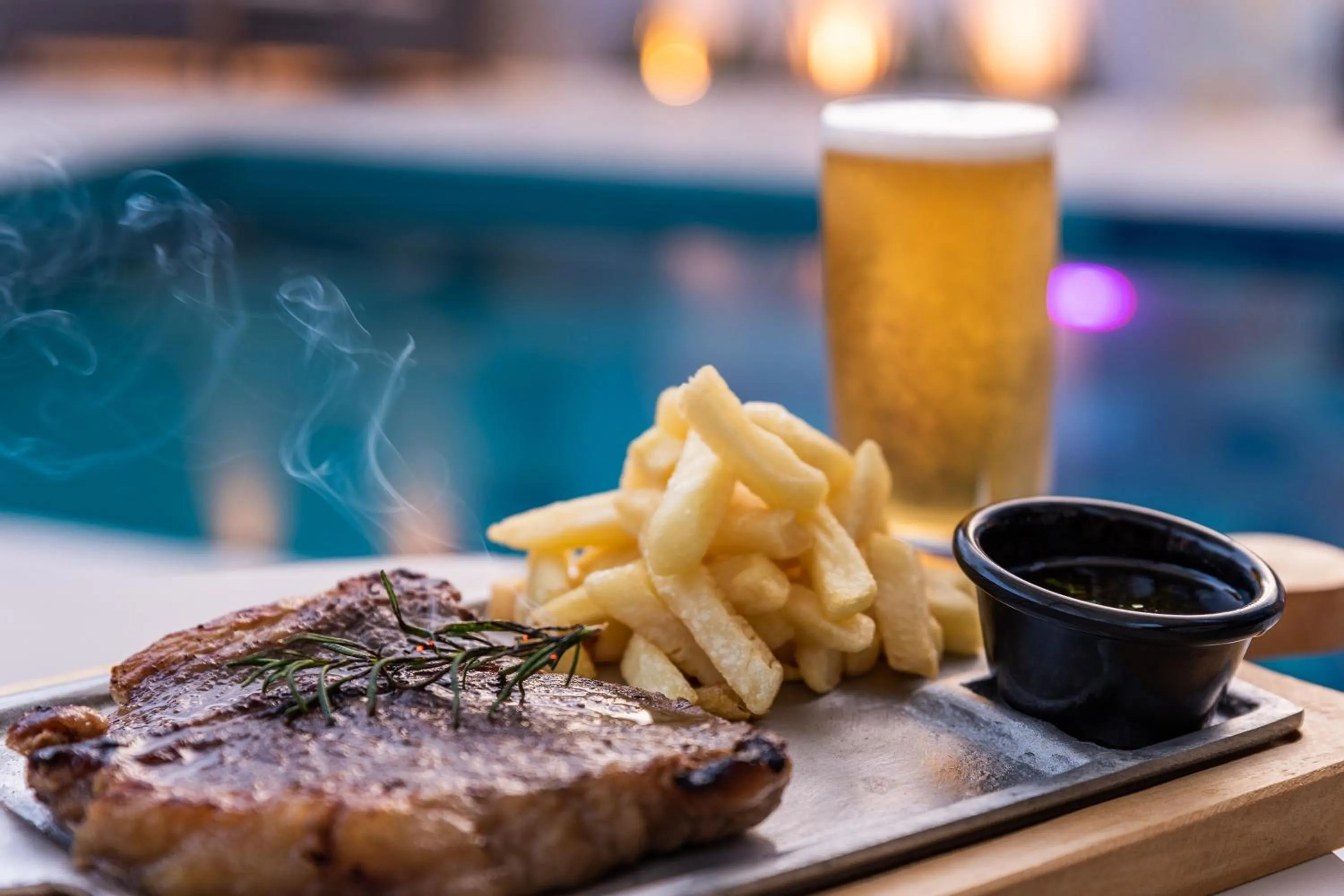 Lunch in Hotel Elite