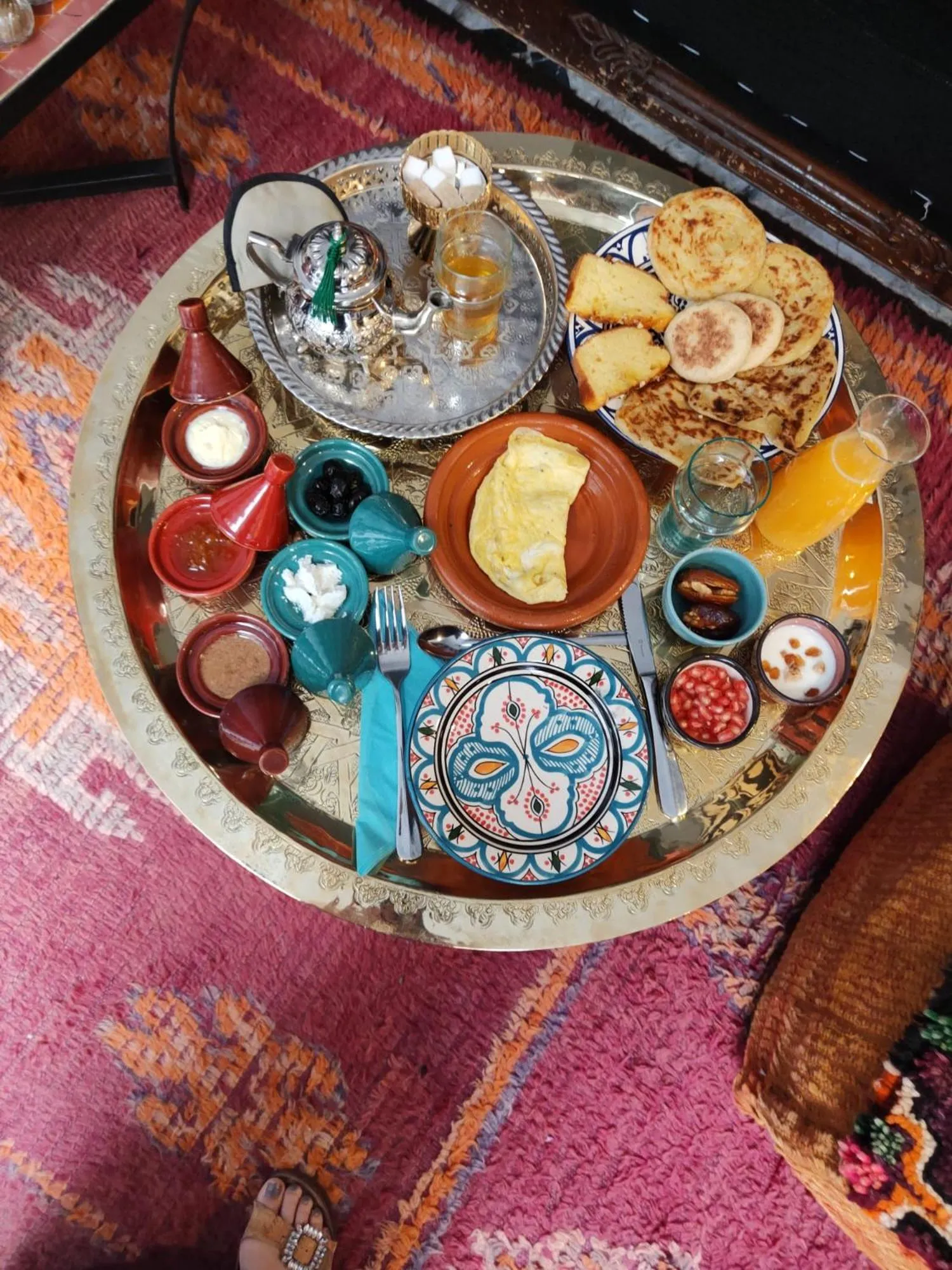 Balcony/Terrace in Riad SofYan & Spa