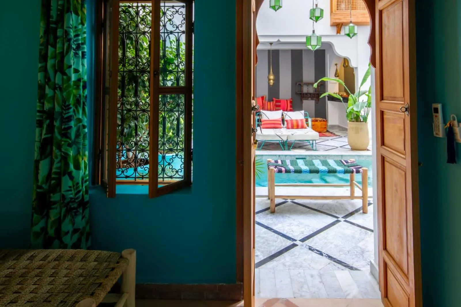 Patio in Riad SofYan & Spa