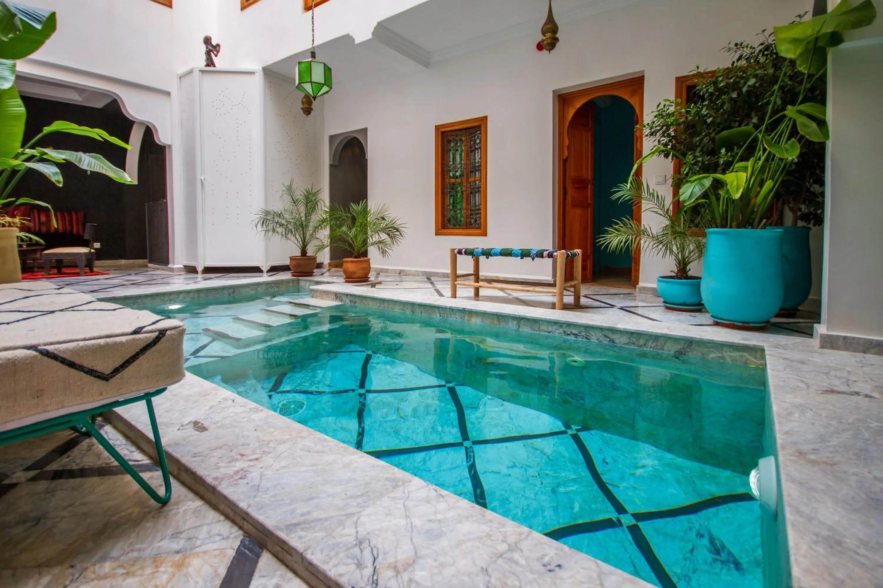 Patio in Riad SofYan & Spa