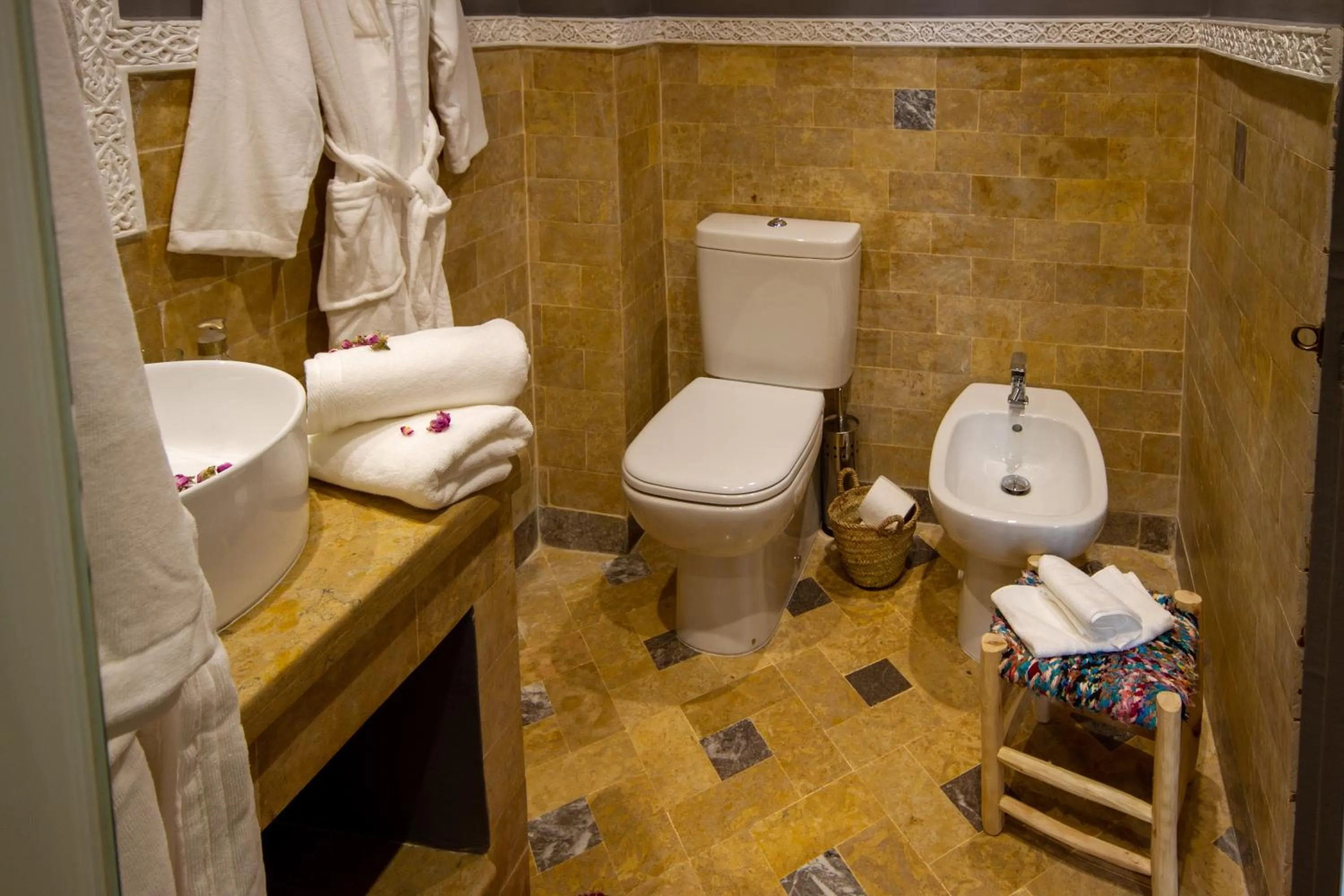Bathroom in Riad SofYan & Spa