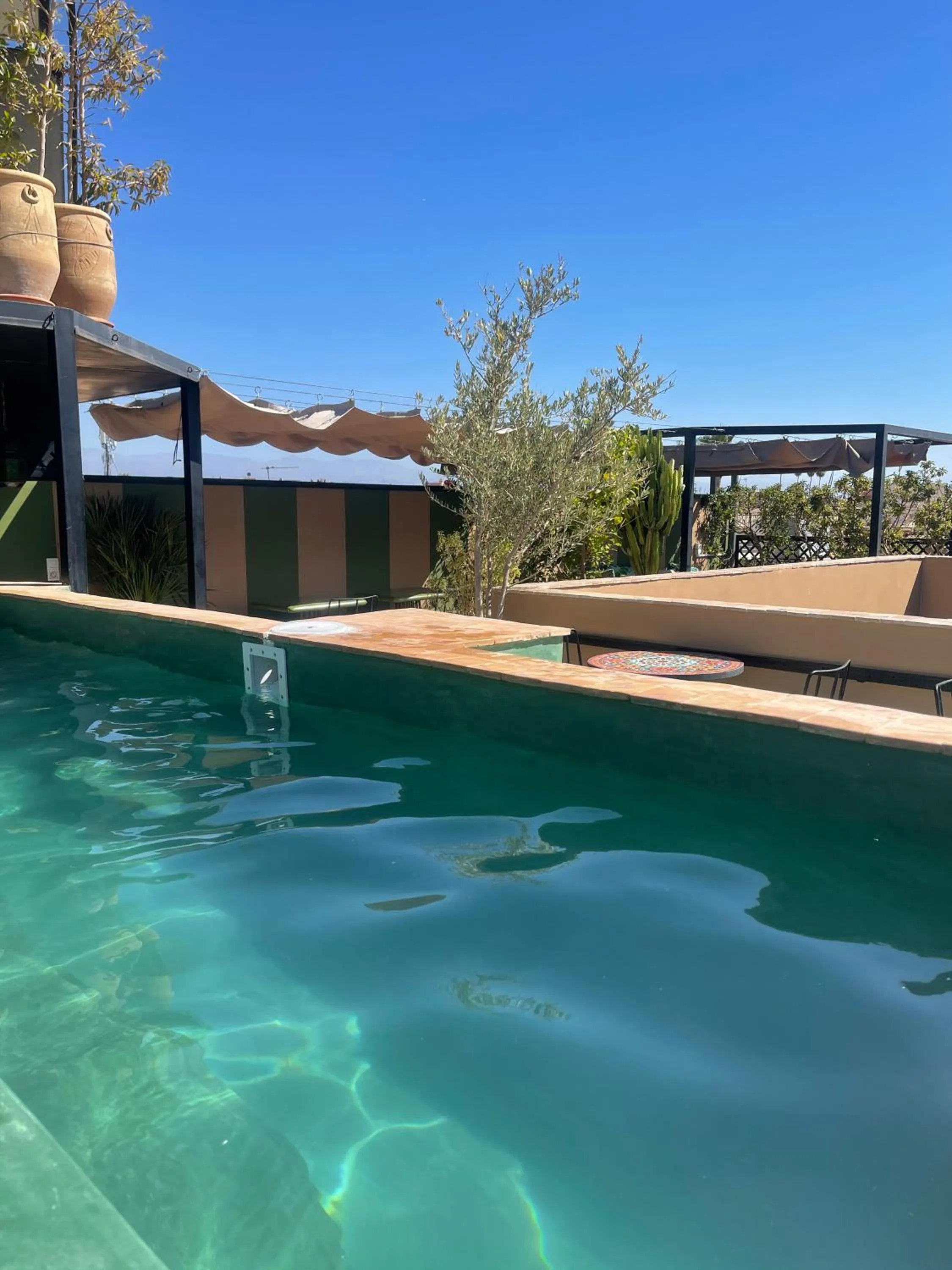 Swimming pool in Riad SofYan & Spa