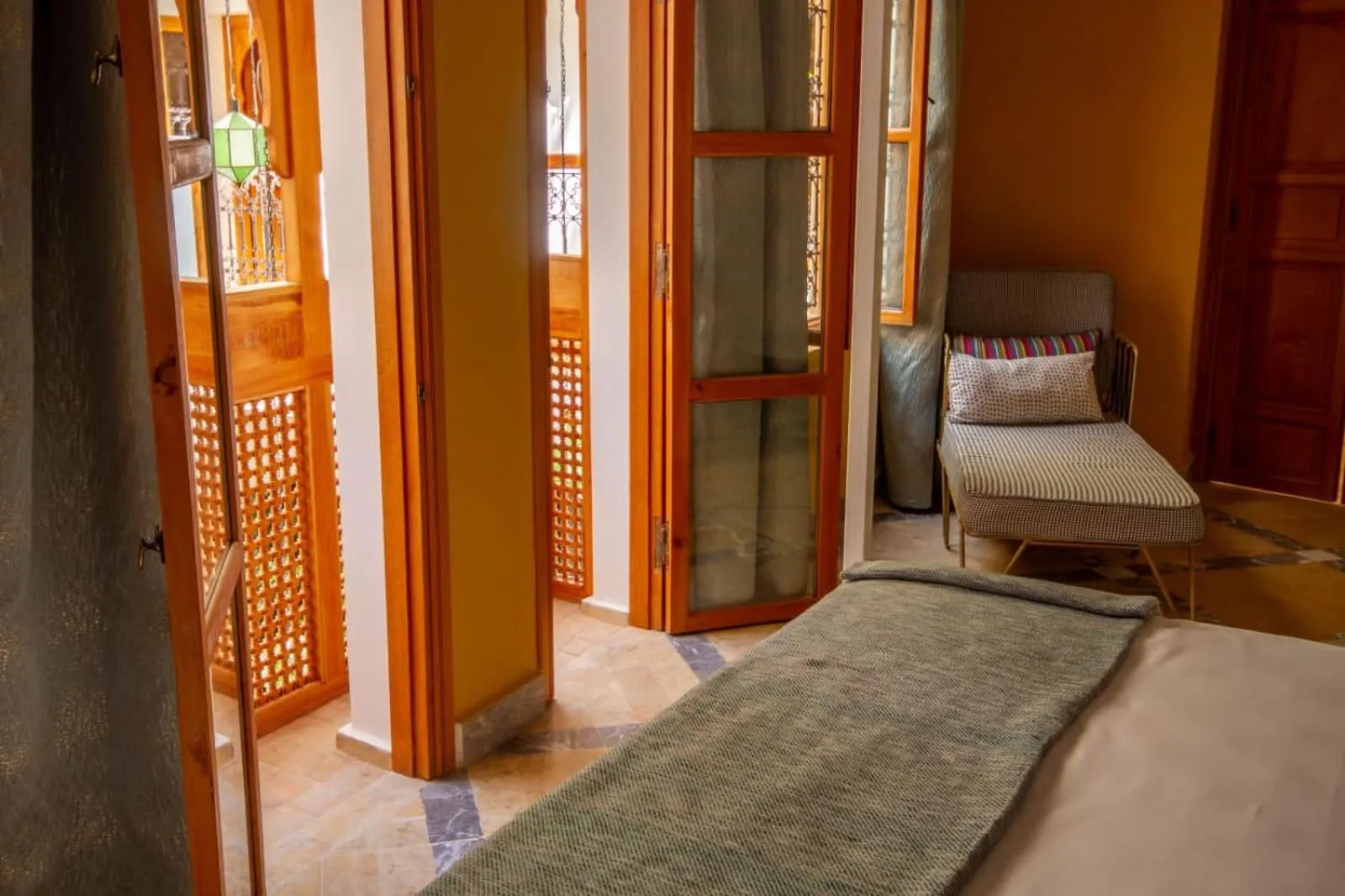View (from property/room), Bed in Riad SofYan & Spa