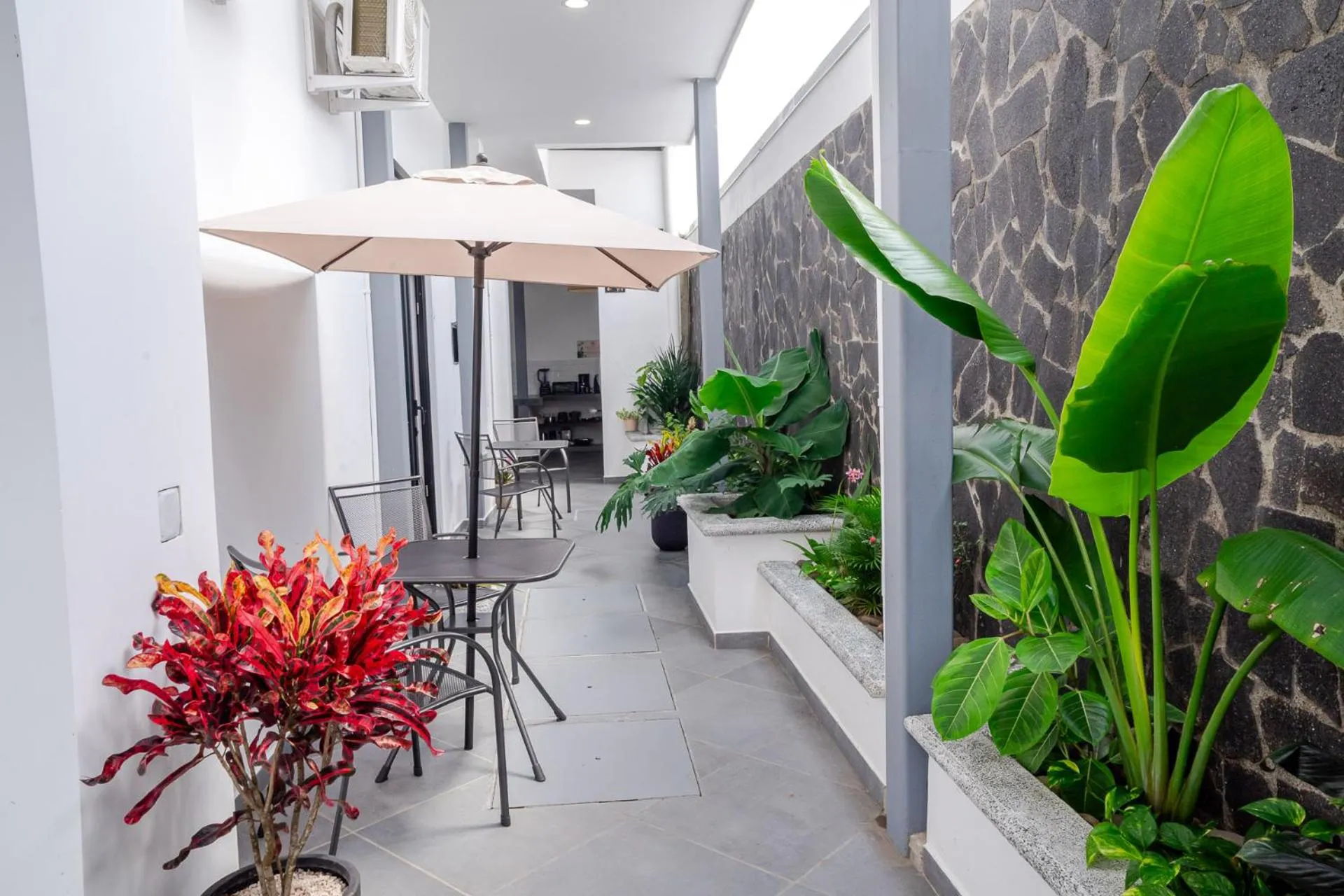 Patio in Hotel Arenal by Regina